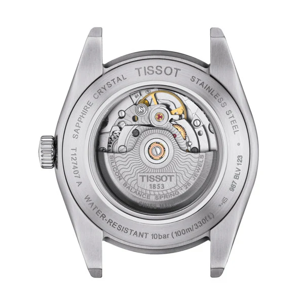 Gentleman Powermatic 80 Silicium Silver-tone | Green Dial - Image 3