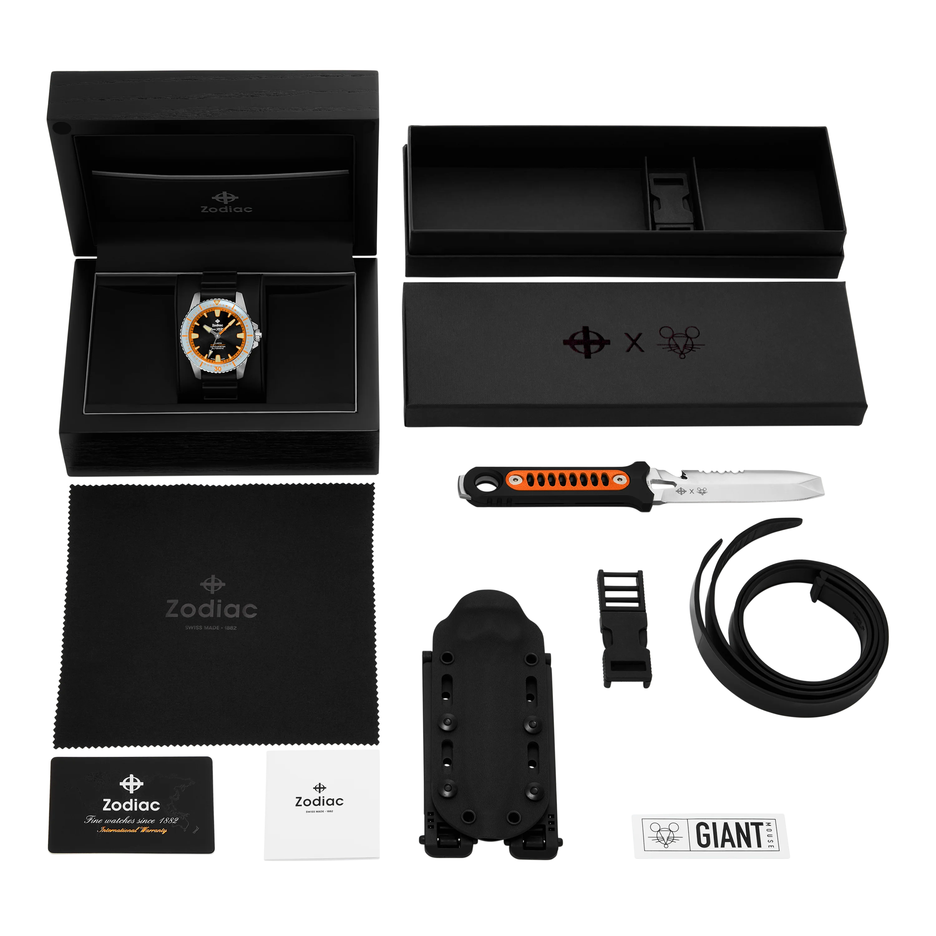 Giant Mouse X Zodiac Collab (Knife & Watch Box Combo) - Image 10