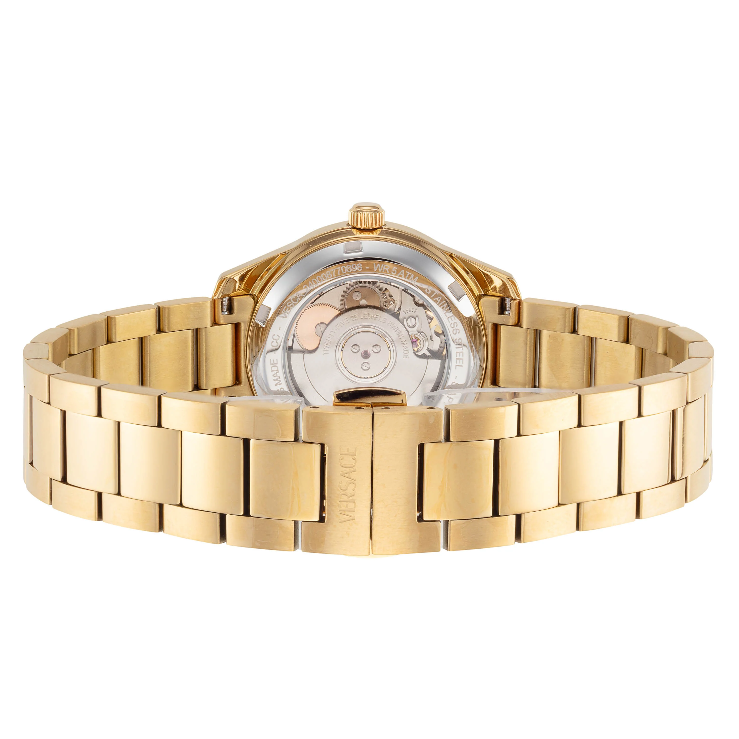 Greca 35mm / Black / Silver and Gold | Black Dial - Image 3