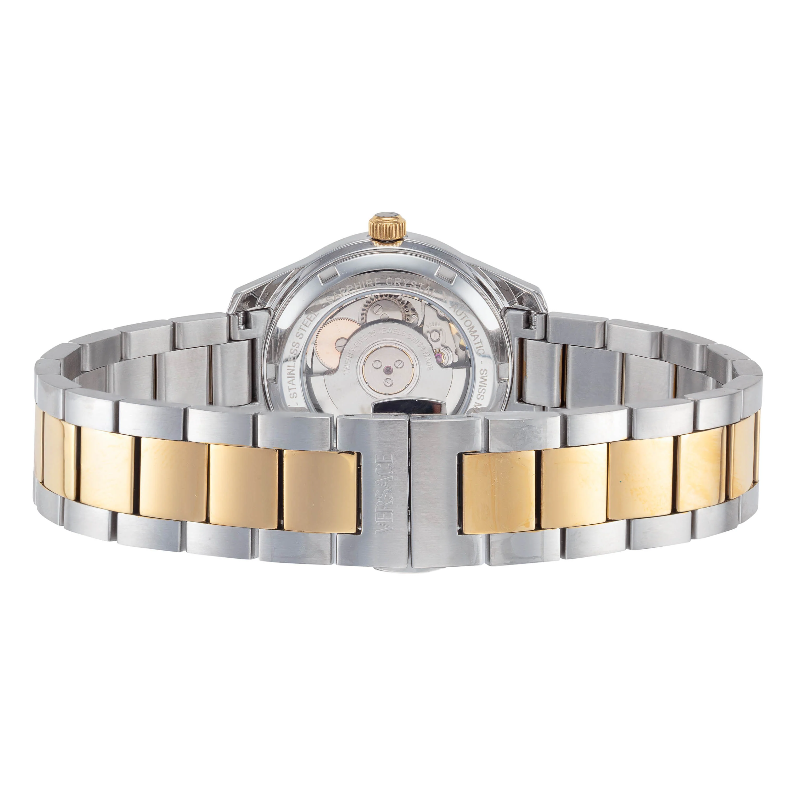 Greca 35mm / Green / Silver and Gold | Green Dial - Image 3