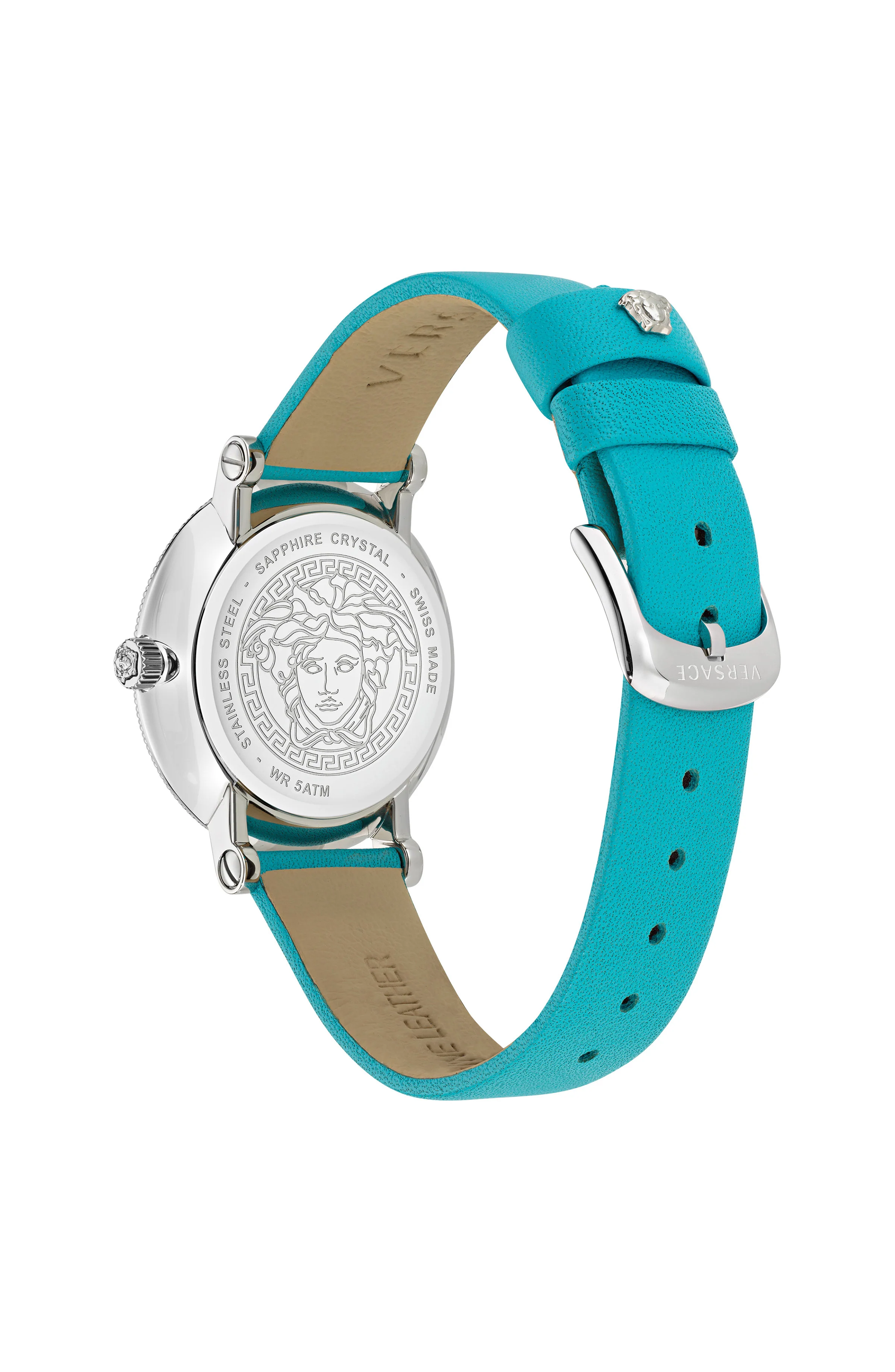 Greca Flourish 35mm / Blue / Blue | Blue Dial - Image 3