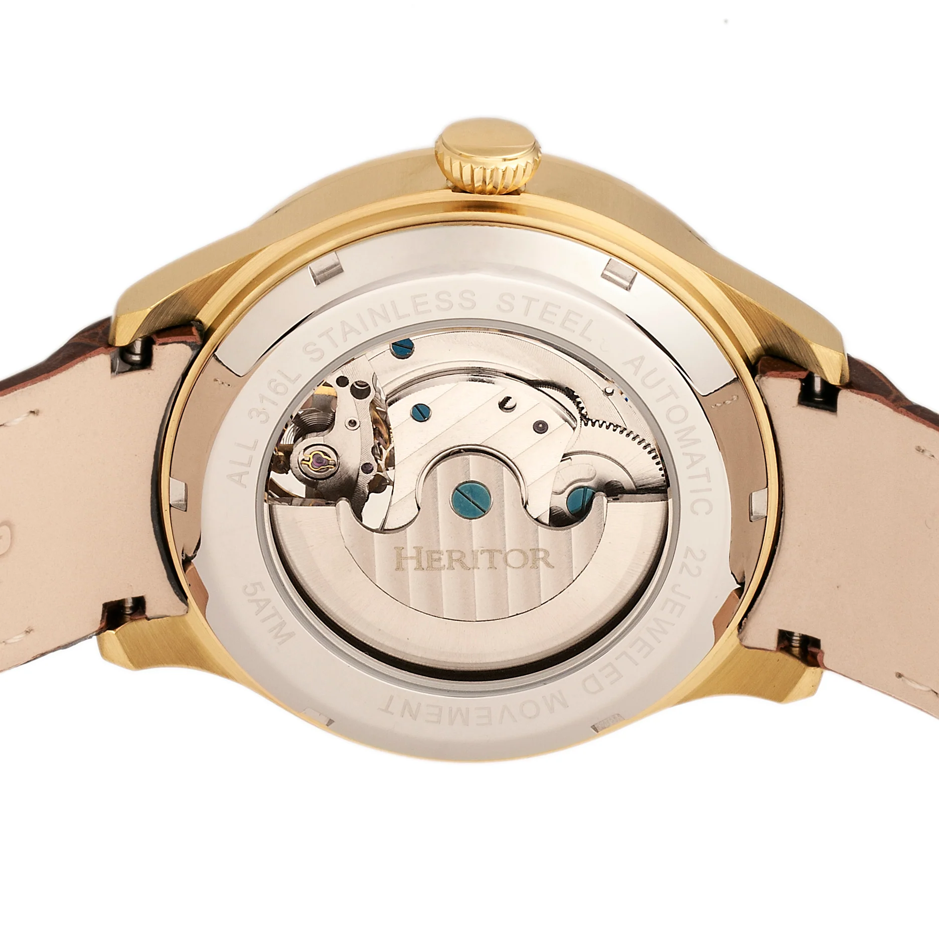 Gregory Gold/Brown | White Dial - Image 3