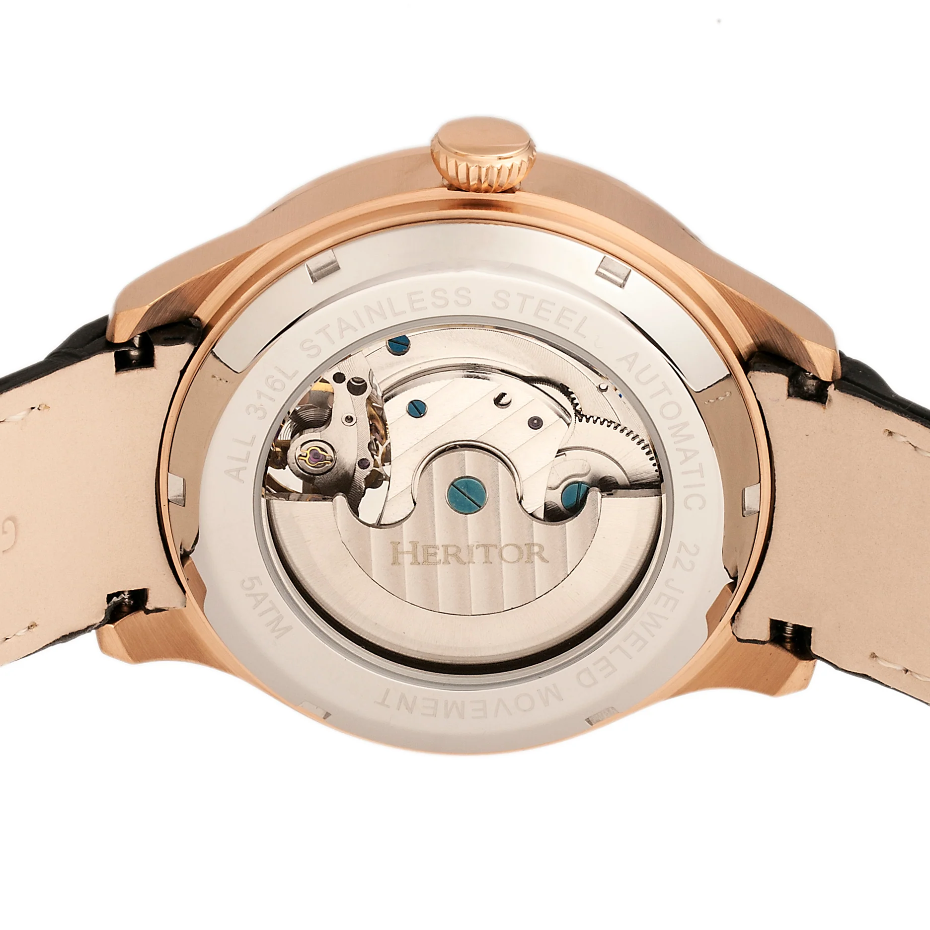 Gregory Rose Gold/Black | Black Dial - Image 3