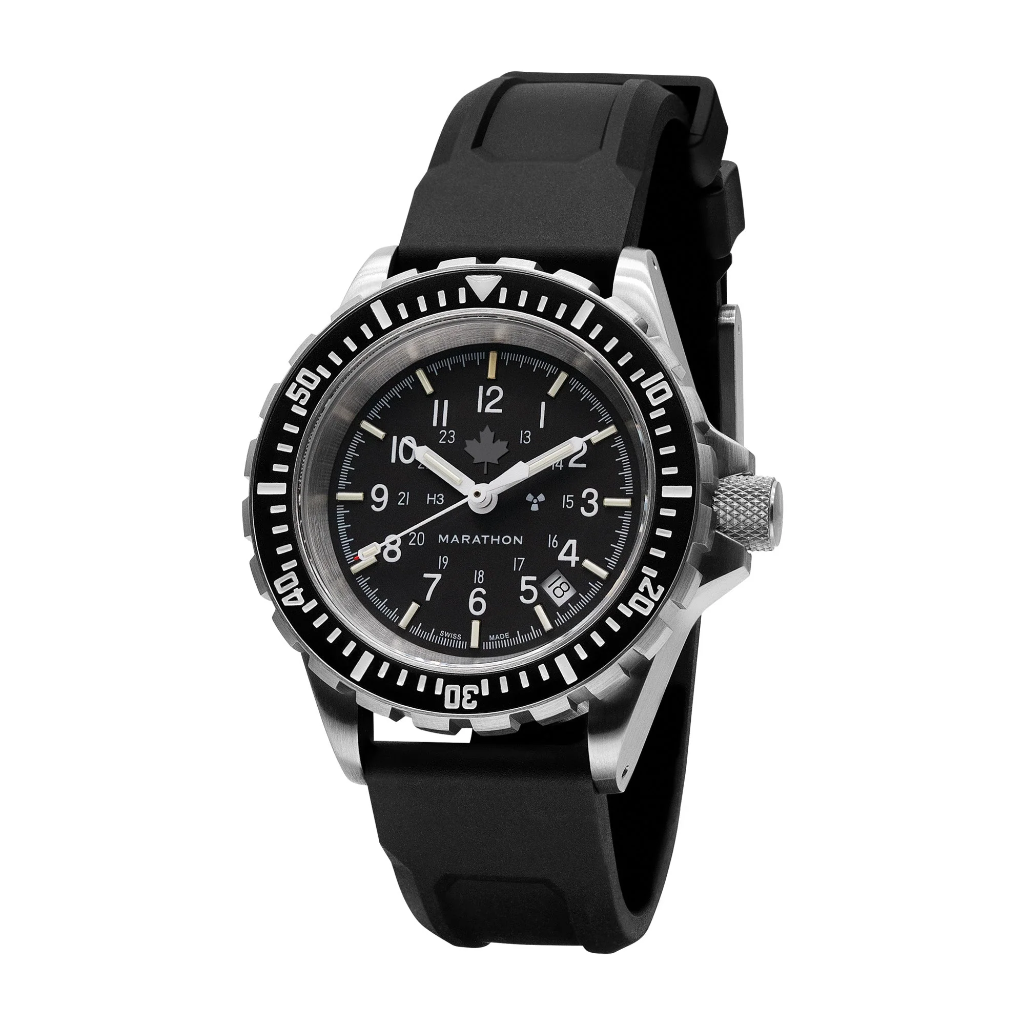 Dive SS/BKSS 3PC RUBBER (WW194006SS-0330) | Black Dial - Image 4