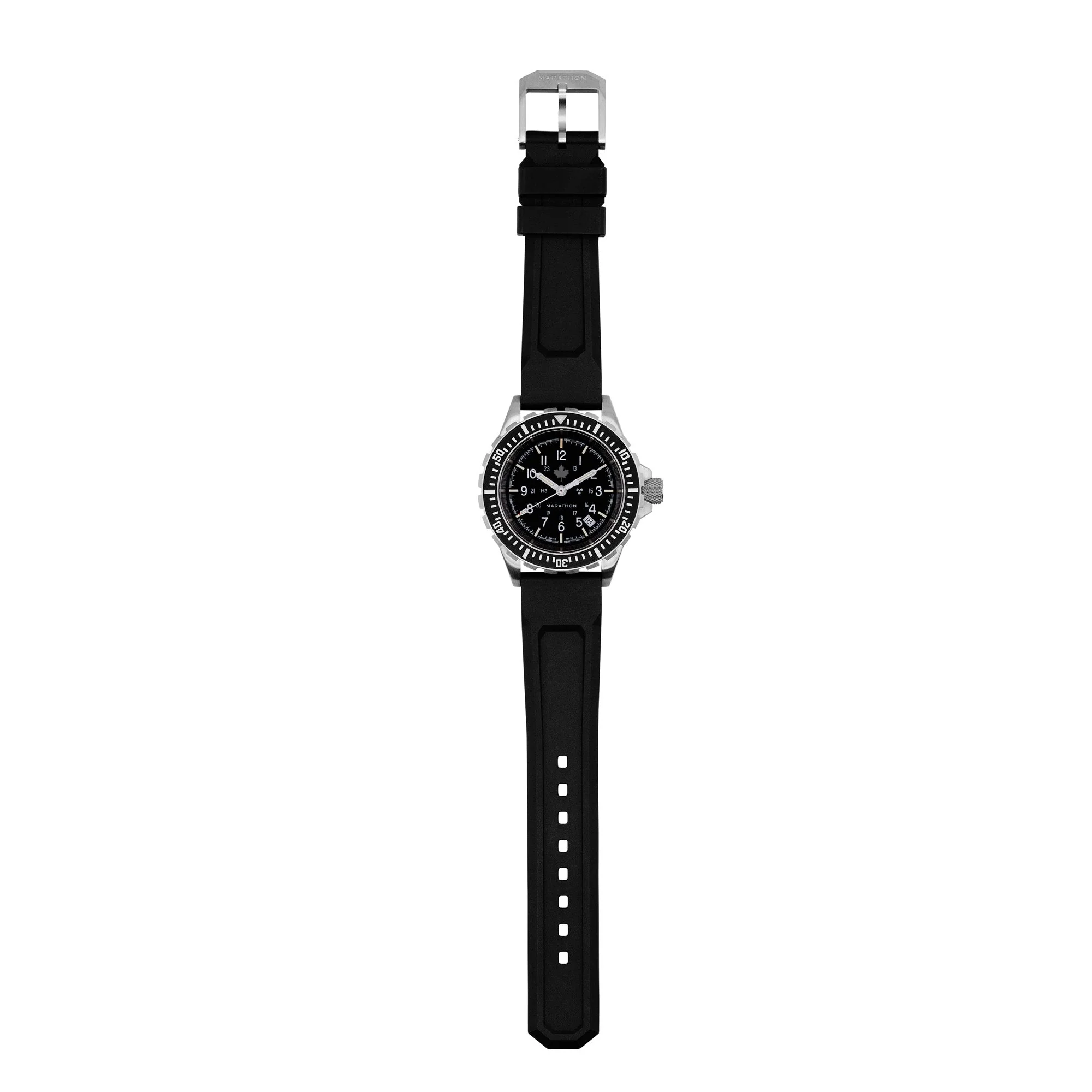 Dive SS/BKSS 3PC RUBBER (WW194006SS-0330) | Black Dial - Image 7
