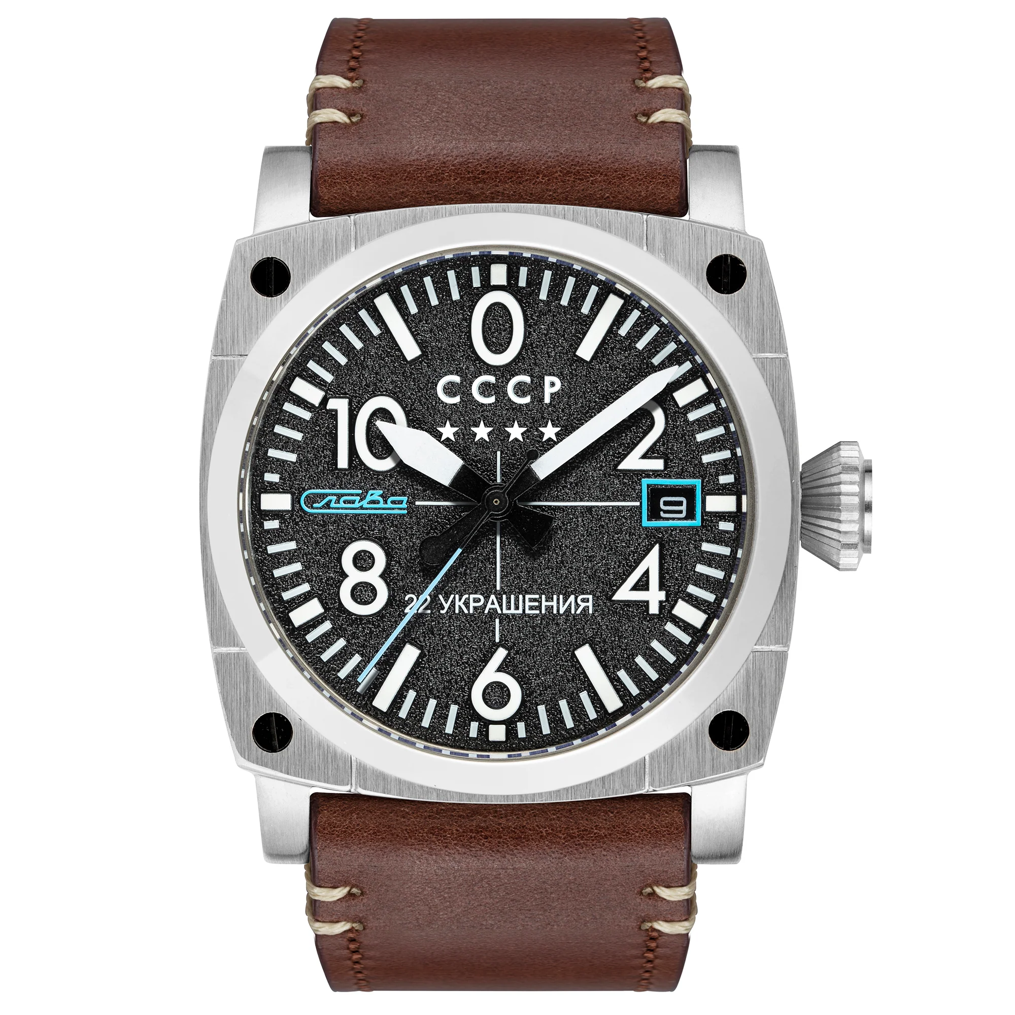 Gurevich Automatic Silver / Black Dial | Black Dial