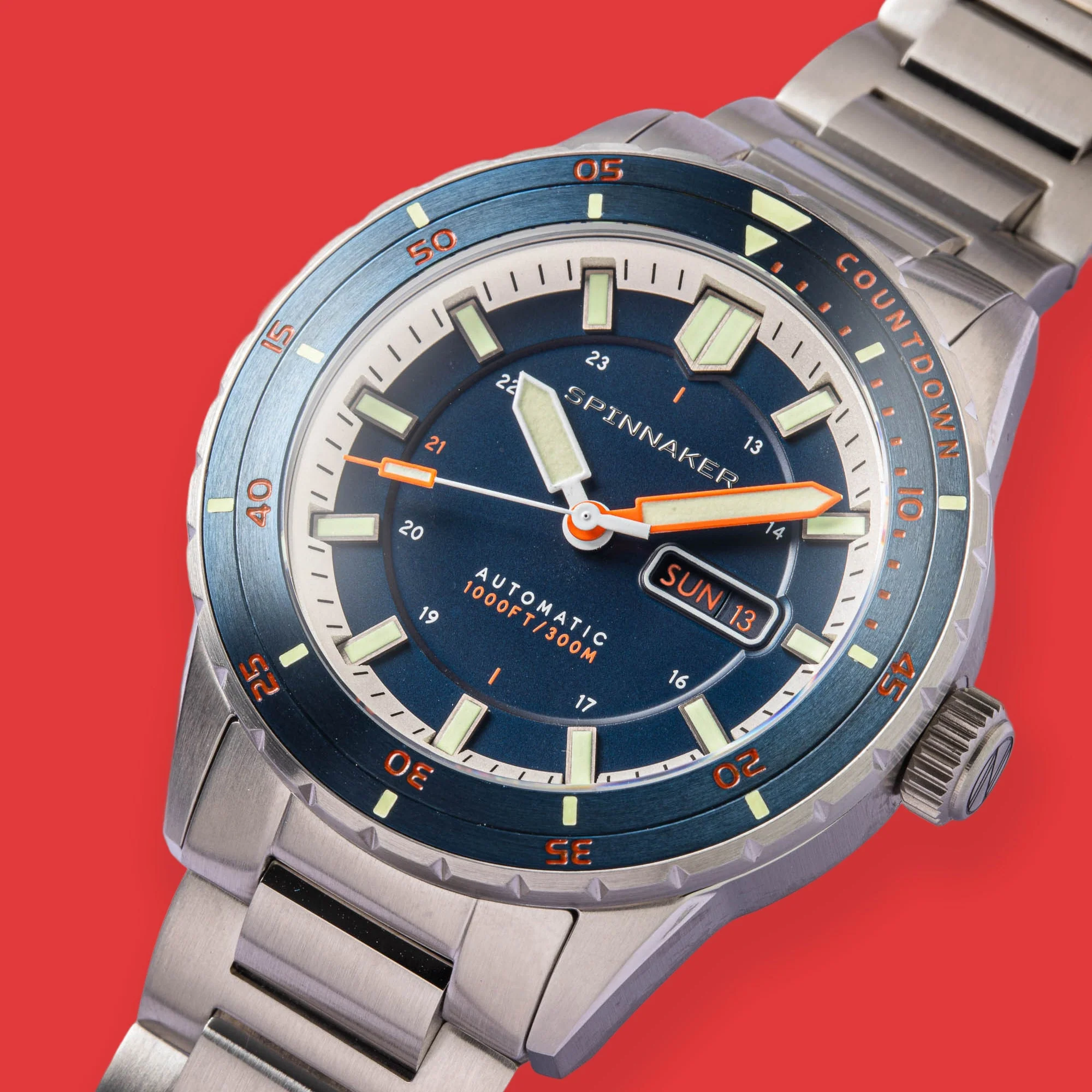 Hass Automatic Blue / Stainless Steel | Blue Dial - Image 4