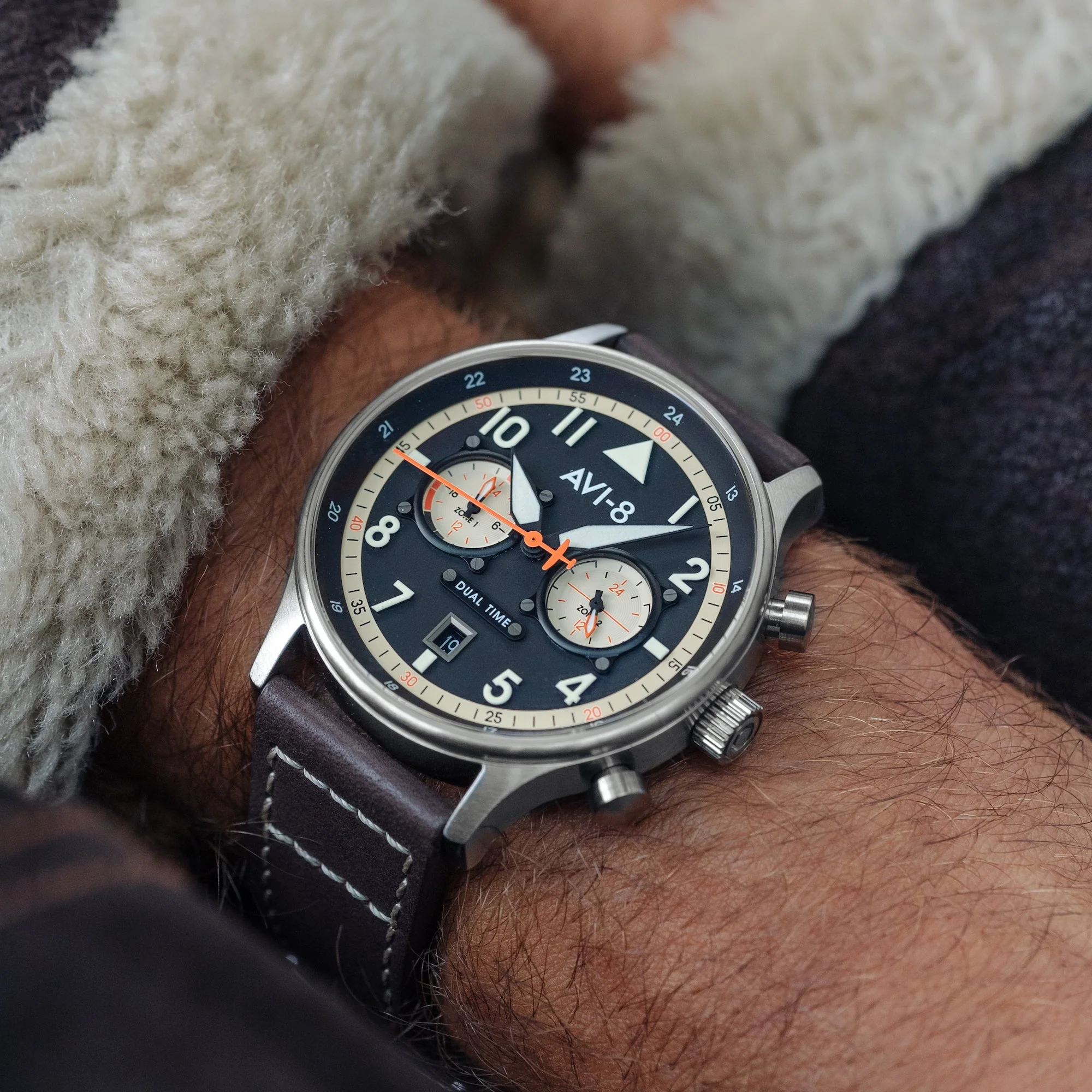 Hawker Hurricane Carey Dual Time Manston | Black Dial - Image 3