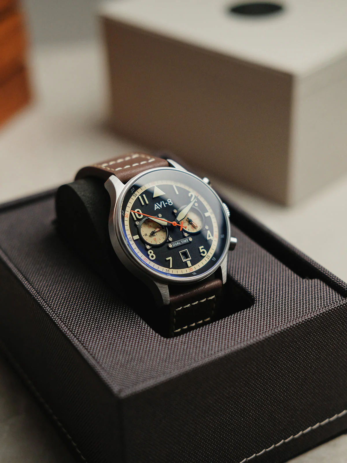Hawker Hurricane Carey Dual Time Manston | Black Dial - Image 4