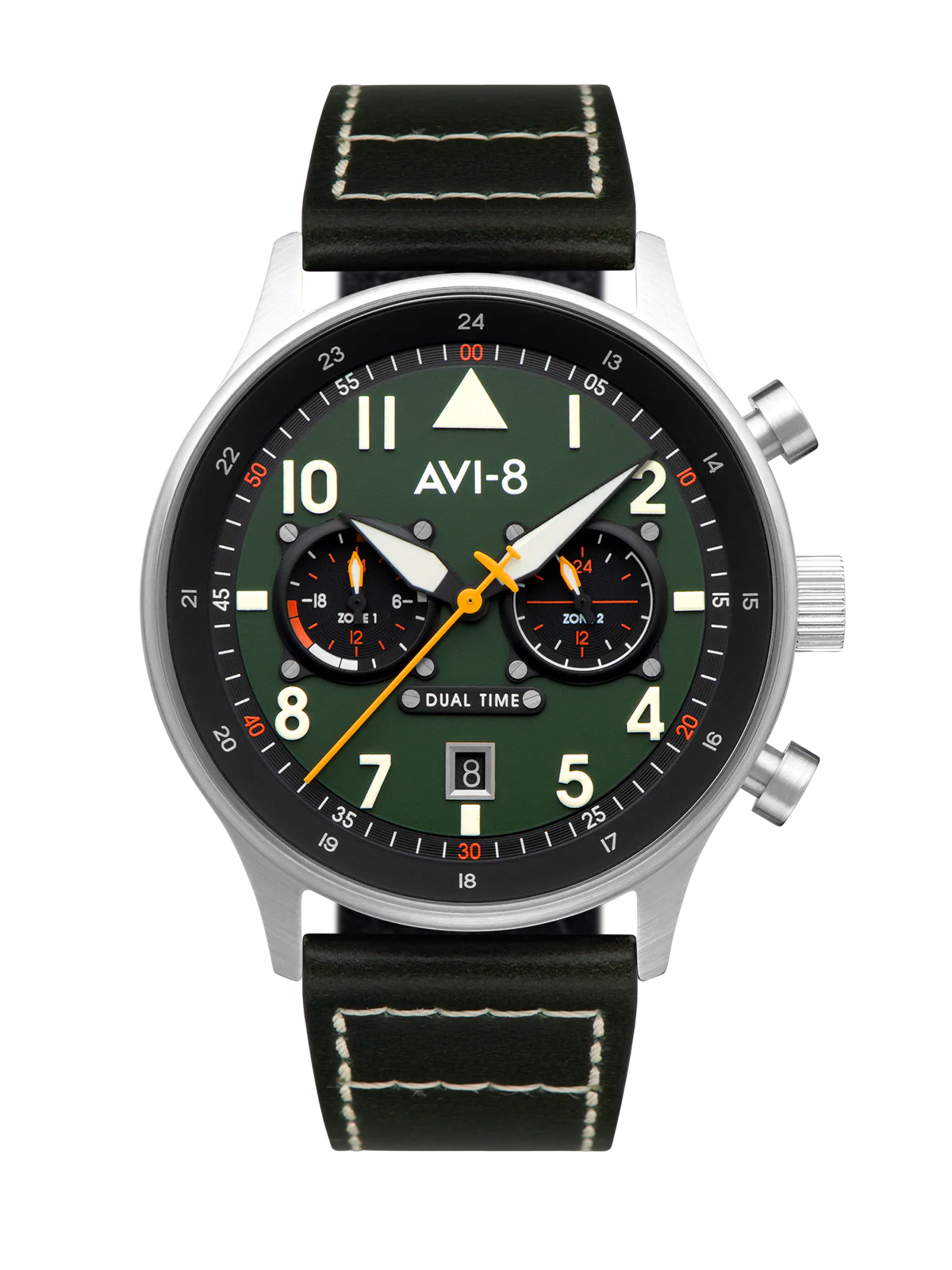 Hawker Hurricane Carey Dual Time Merville | Green Dial - Image 12