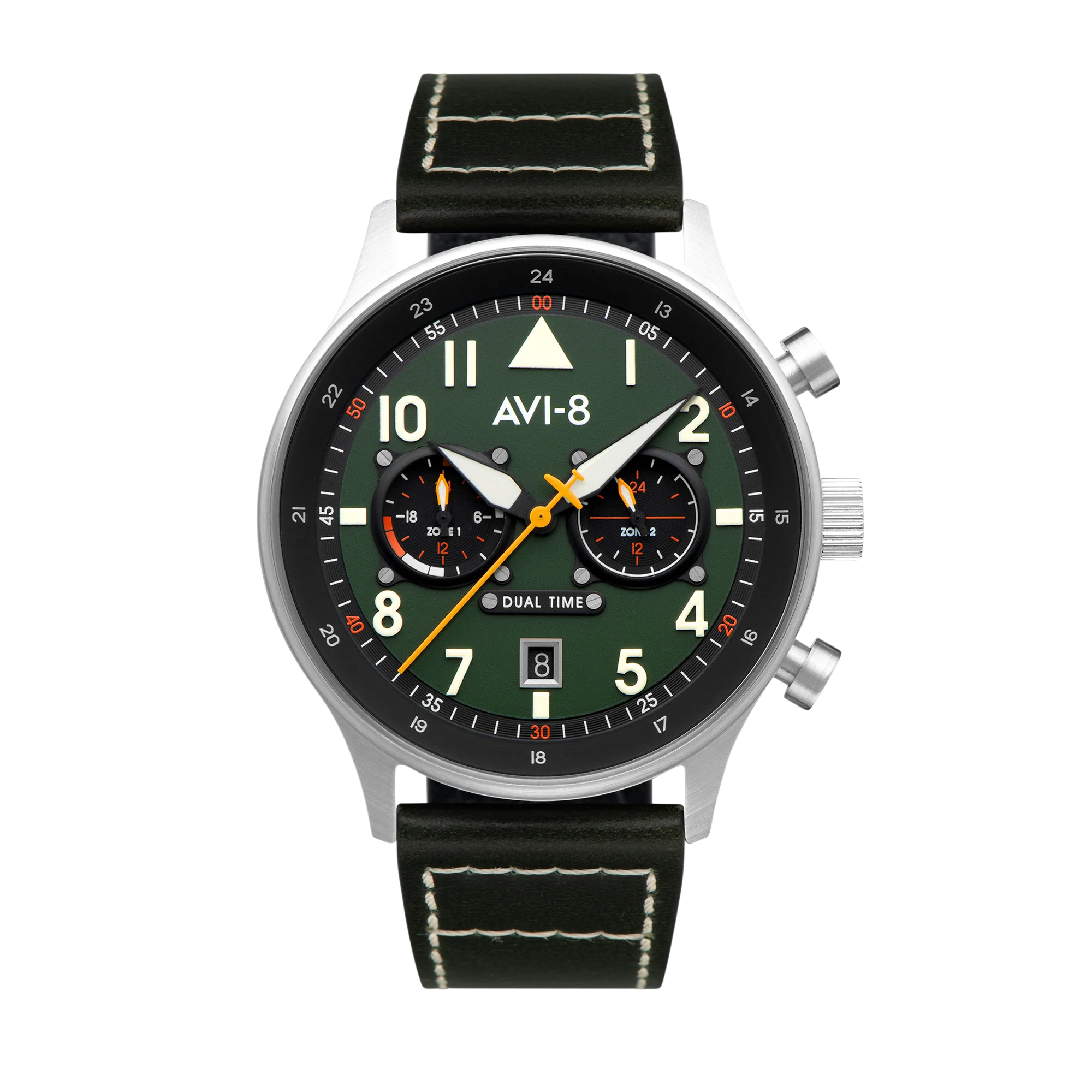 Hawker Hurricane Carey Dual Time Merville | Green Dial - Image 8