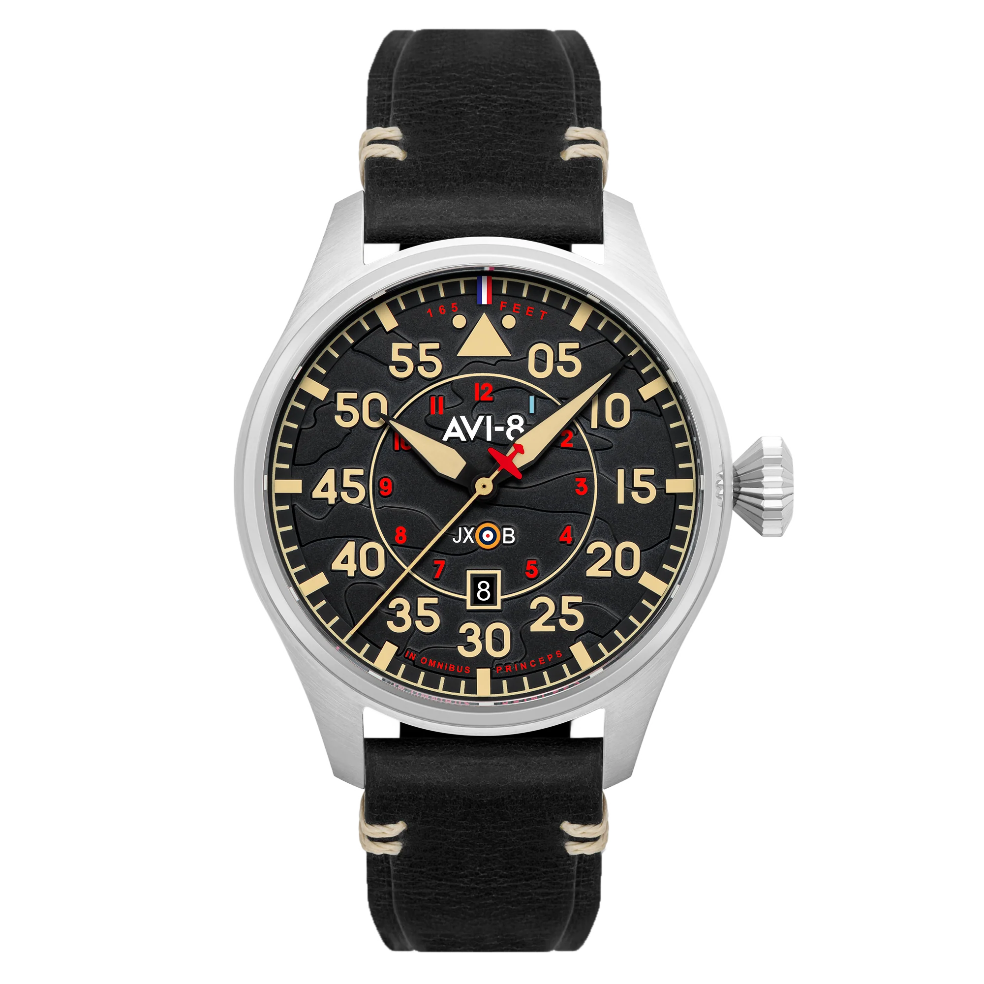 Hawker Hurricane Clowes Automatic Black Dial / Leather | Black Dial - Image 10