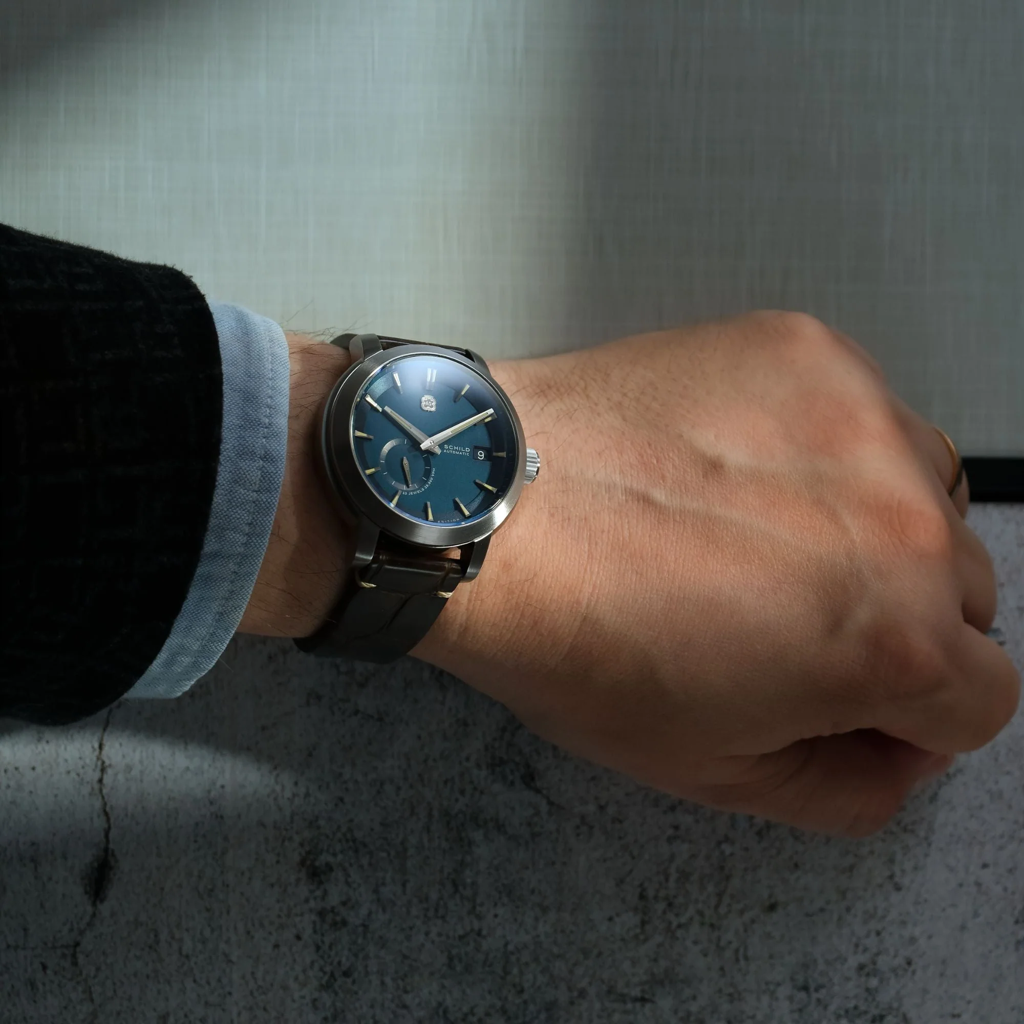 Heinrich Micro Rotor Automatic Limited Edition Blue / Stainless Steel | Blue Dial - Image 3