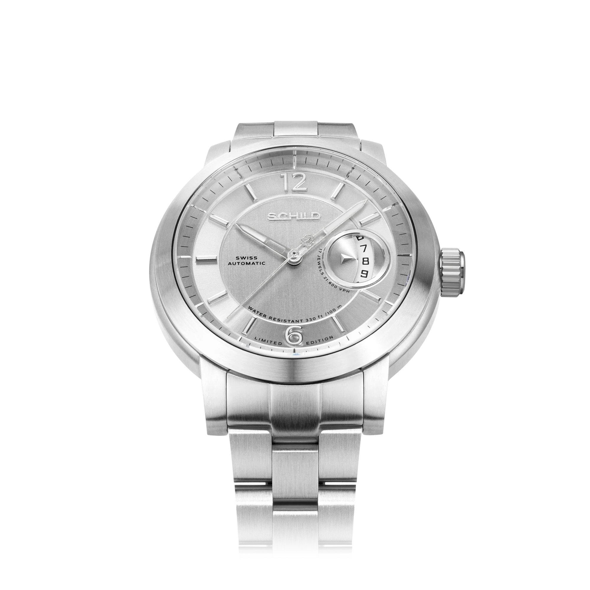 Heinrich Minimal Swiss Automatic Limited Edition Silver / Stainless Steel | Silver Dial - Image 3
