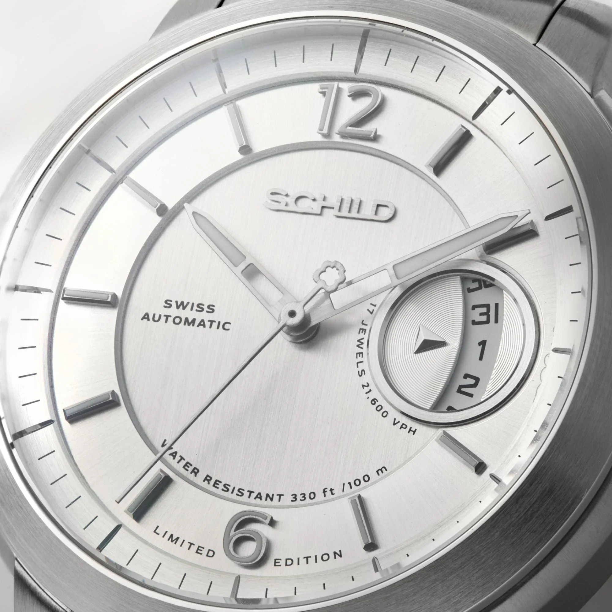 Heinrich Minimal Swiss Automatic Limited Edition Silver / Stainless Steel | Silver Dial - Image 4