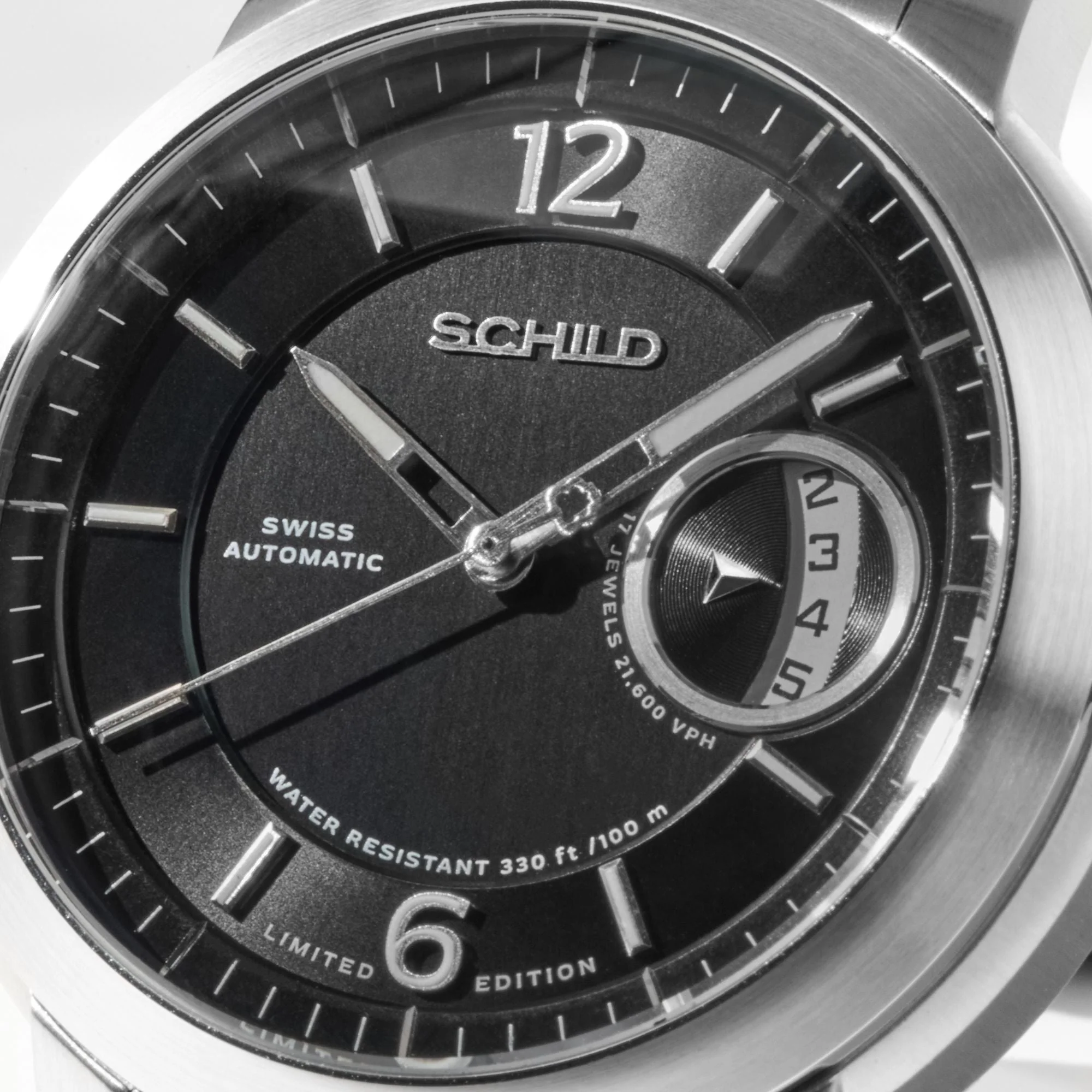 Heinrich Minimal Swiss Automatic Limited Edition Black / Stainless Steel | Black Dial - Image 4