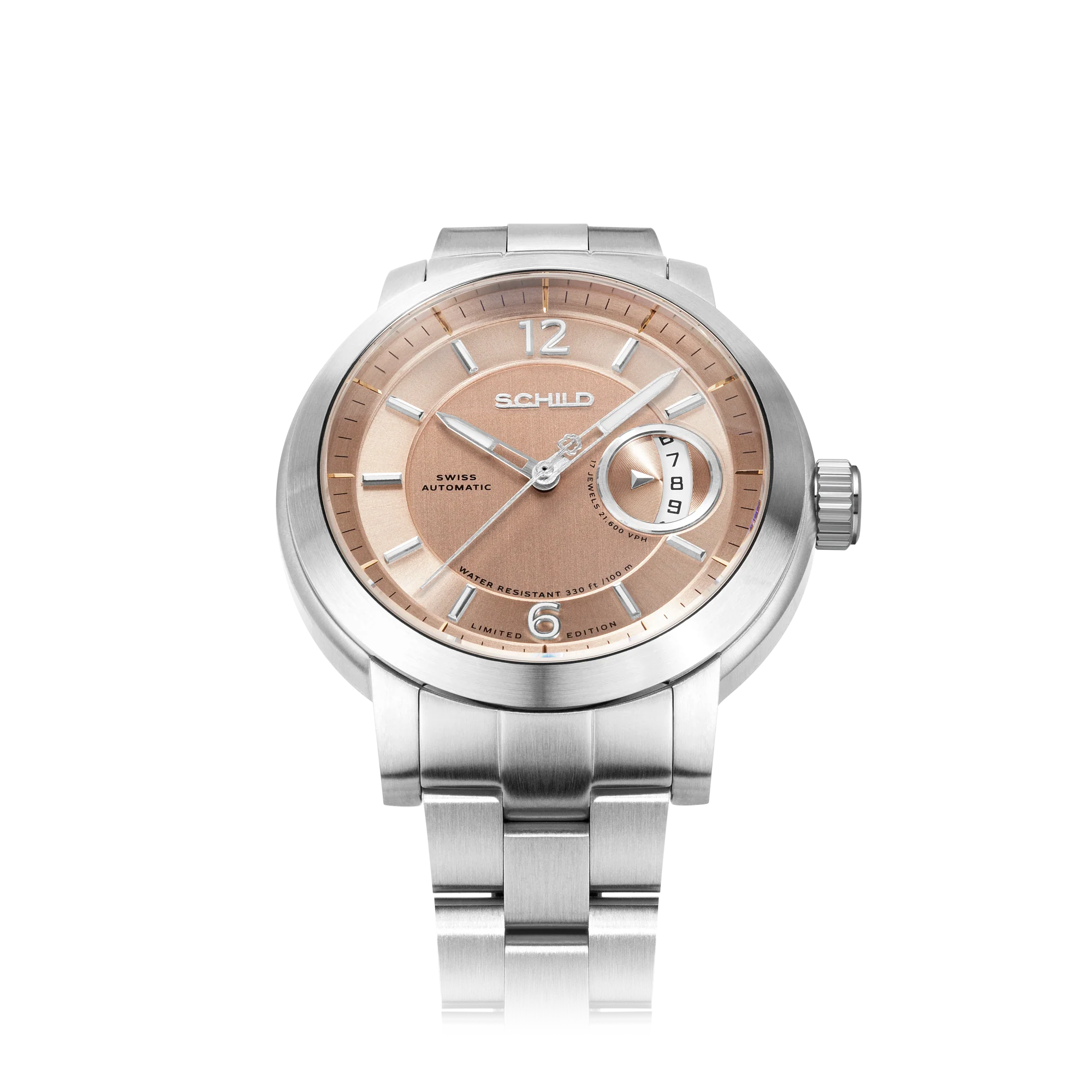 Heinrich Minimal Swiss Automatic Limited Edition Champagne / Stainless Steel | Champagne Dial - Image 3