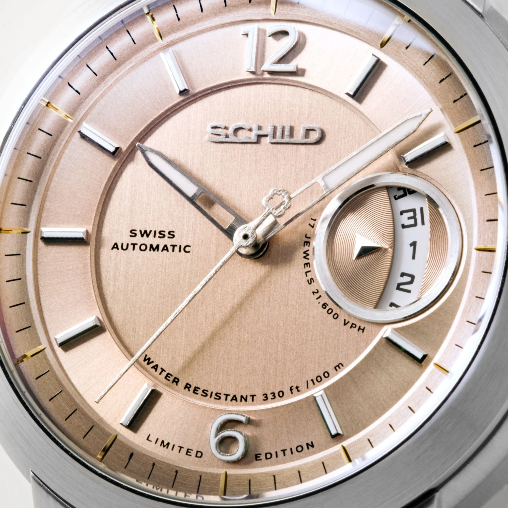 Heinrich Minimal Swiss Automatic Limited Edition Champagne / Stainless Steel | Champagne Dial - Image 4