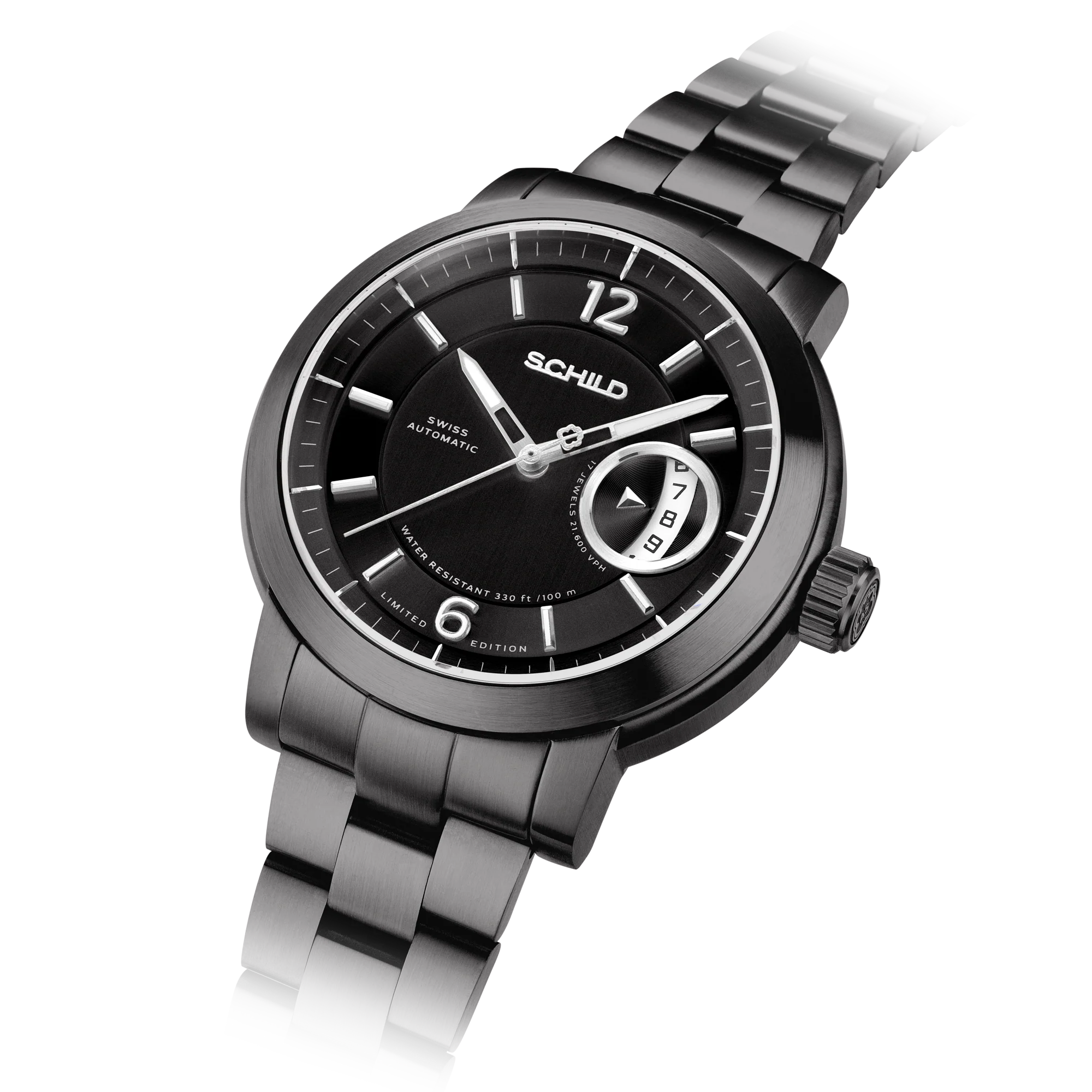 Heinrich Minimal Swiss Automatic Limited Edition Grey / Gunmetal Stainless Steel | Grey Dial - Image 2