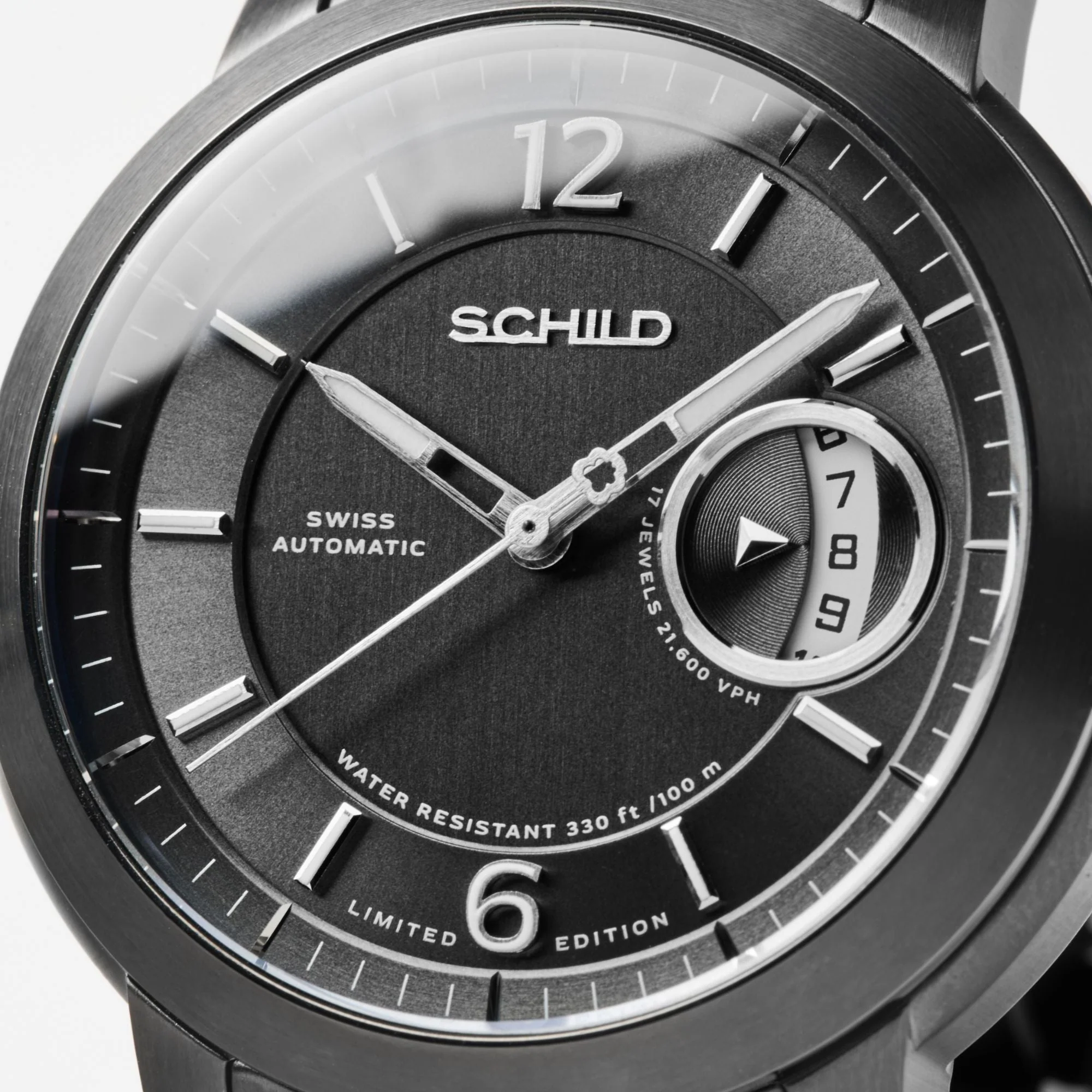 Heinrich Minimal Swiss Automatic Limited Edition Grey / Gunmetal Stainless Steel | Grey Dial - Image 4
