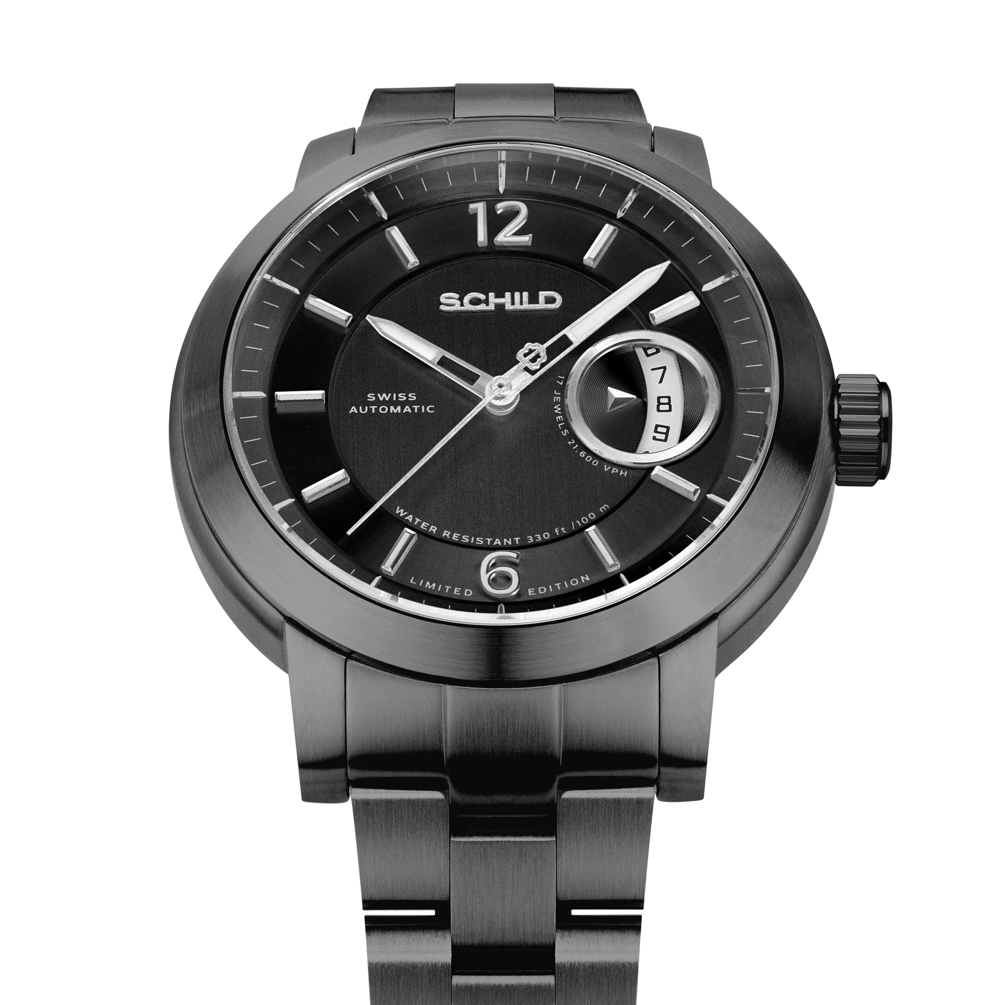 Heinrich Minimal Swiss Automatic Limited Edition Watch Winder Set Grey / Stainless Steel | Grey Dial - Image 5