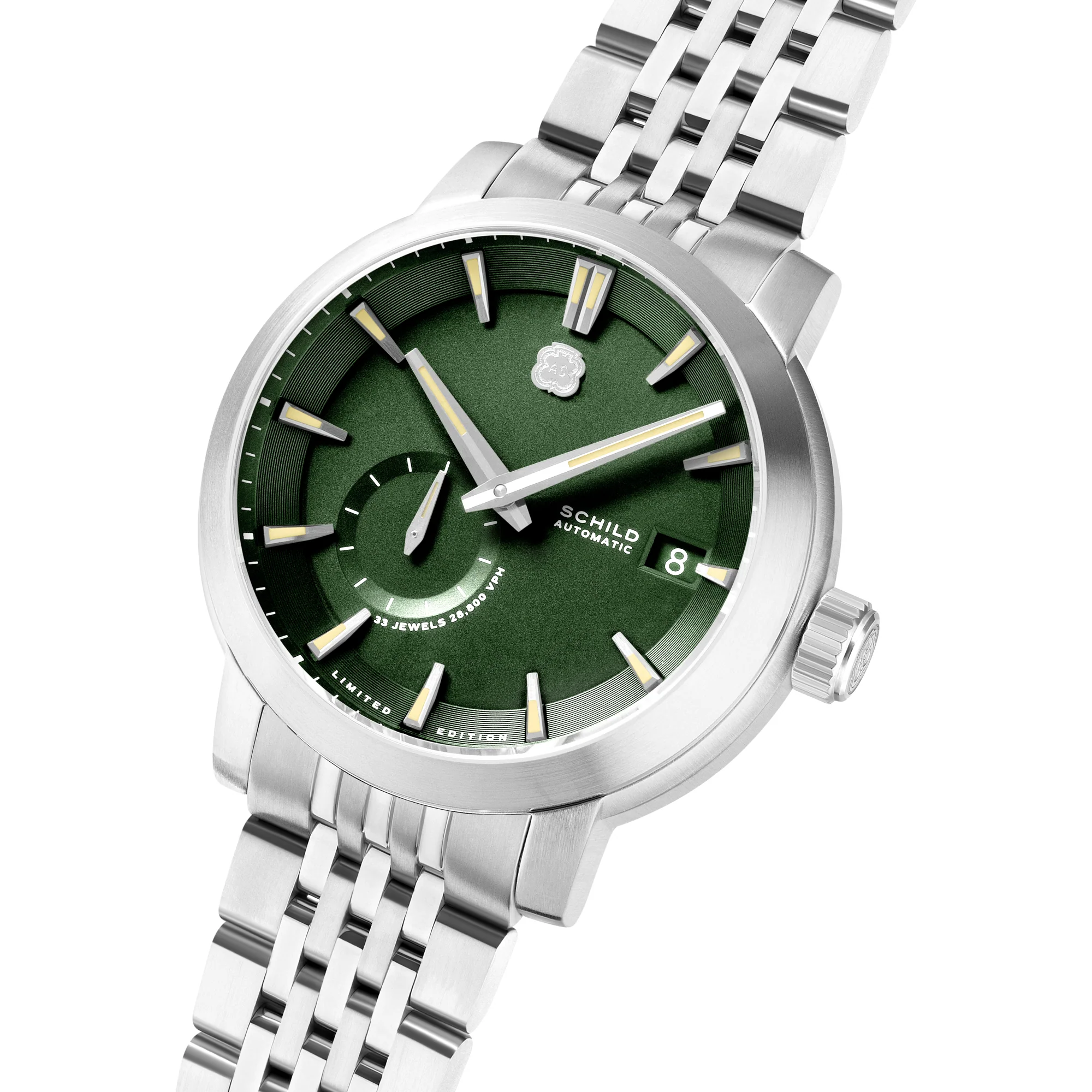 Heinrich Green / Stainless Steel | Green Dial - Image 2