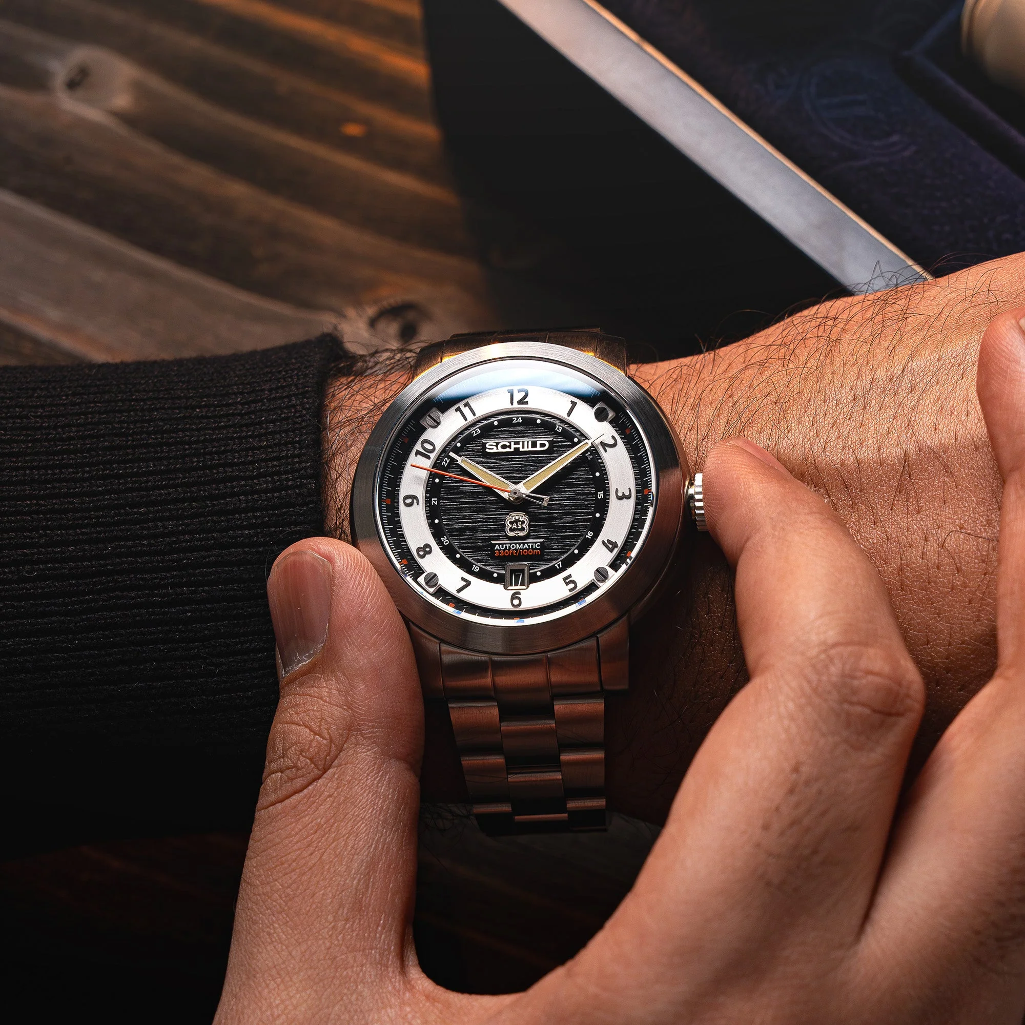 HEINRICH SWISS AUTOMATIC LIMITED EDITION LIMITED EDITION BLACK / STAINLESS STEEL Black Dial - Image 3