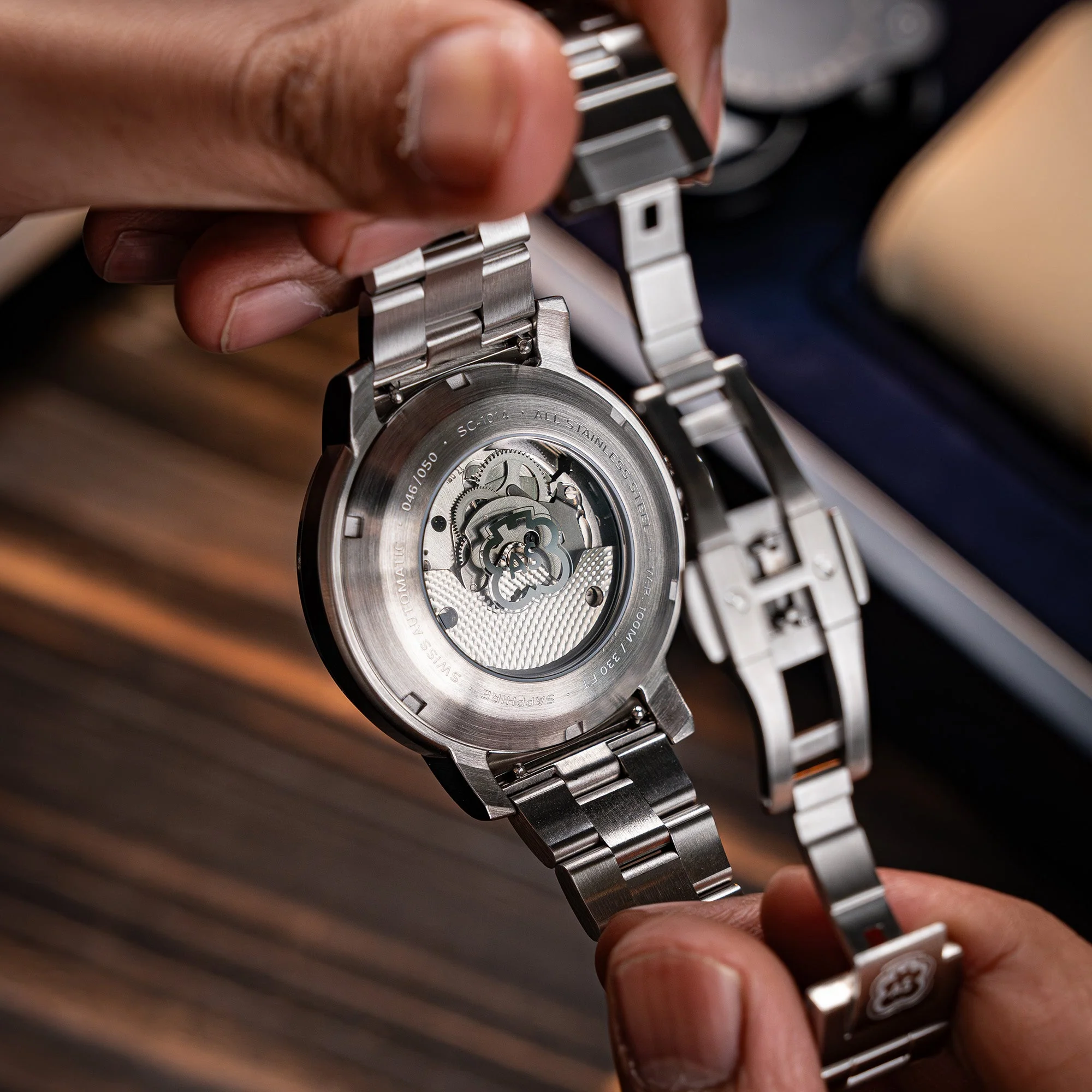 HEINRICH SWISS AUTOMATIC LIMITED EDITION LIMITED EDITION BLACK / STAINLESS STEEL Black Dial - Image 4