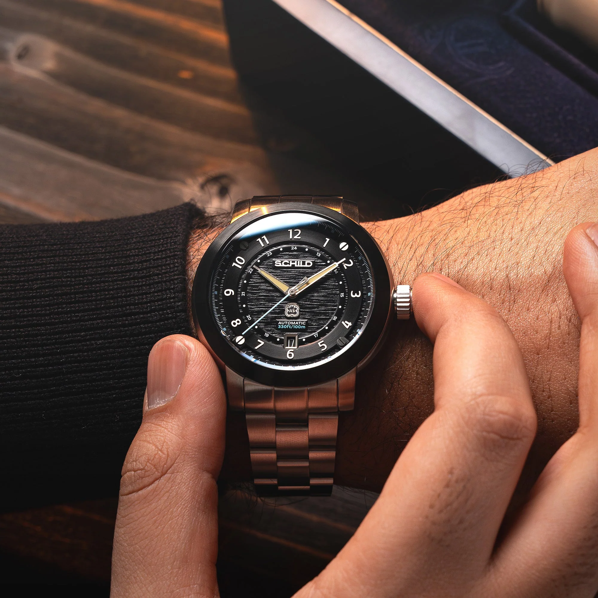 HEINRICH SWISS AUTOMATIC LIMITED EDITION LIMITED EDITION BLACK / STAINLESS STEEL | Black Dial - Image 3