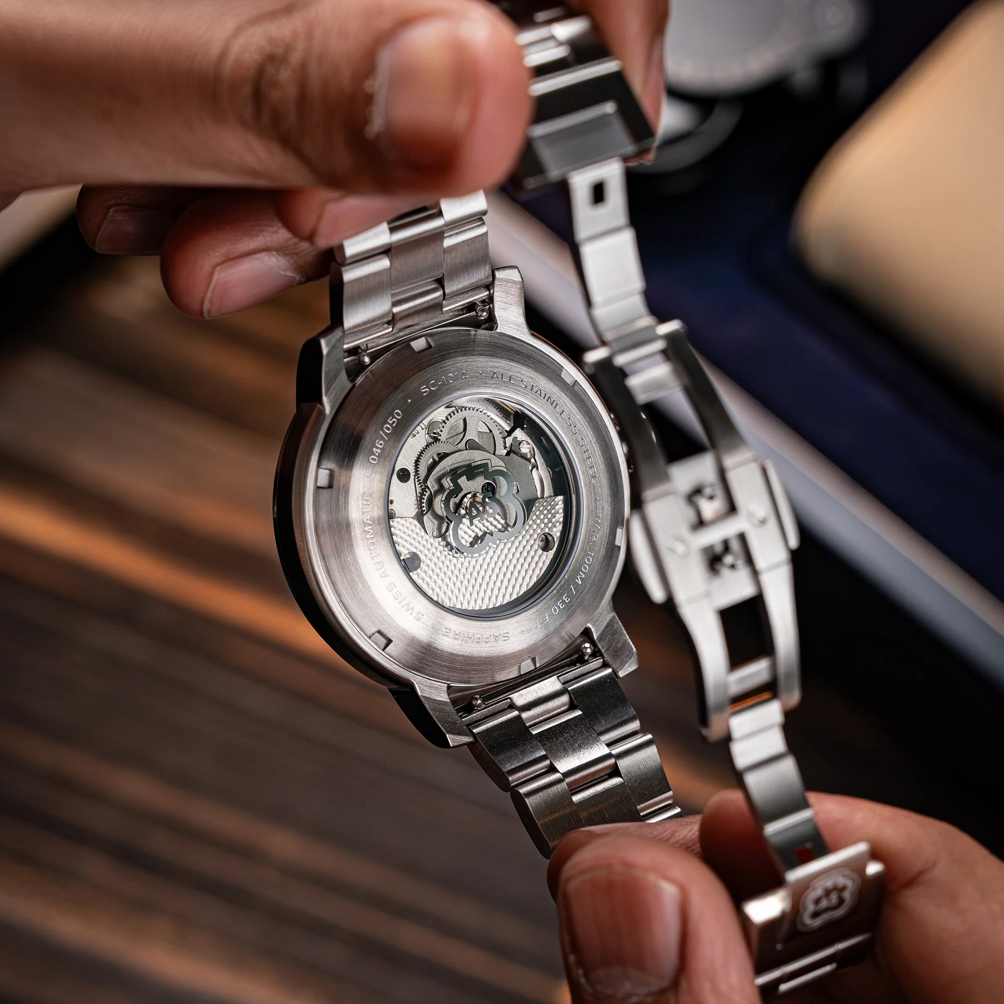 HEINRICH SWISS AUTOMATIC LIMITED EDITION LIMITED EDITION BLACK / STAINLESS STEEL | Black Dial - Image 4