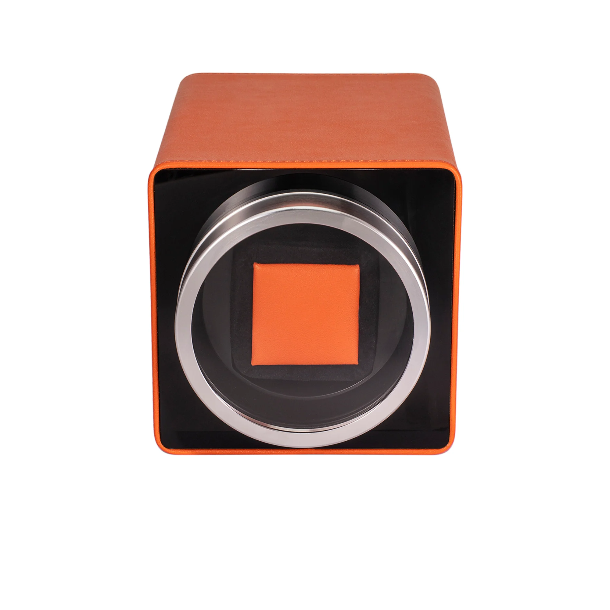 Heinrich Swiss Automatic Limited Edition Watch Winder Set Black & White / Stainless Steel | Black Dial - Image 7