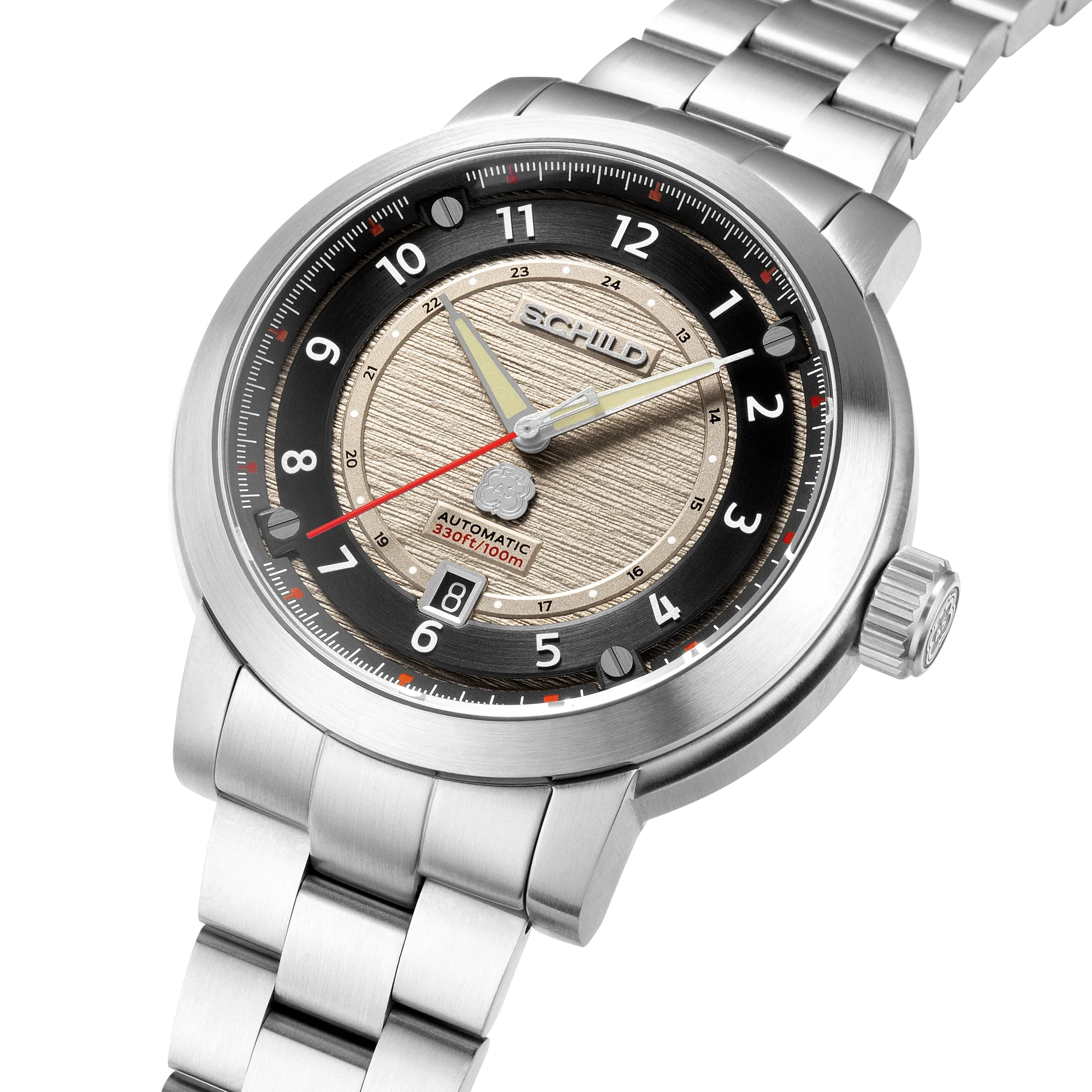 Heinrich Swiss Automatic Limited Edition Watch Winder Set Grey / Stainless Steel | Grey Dial - Image 4