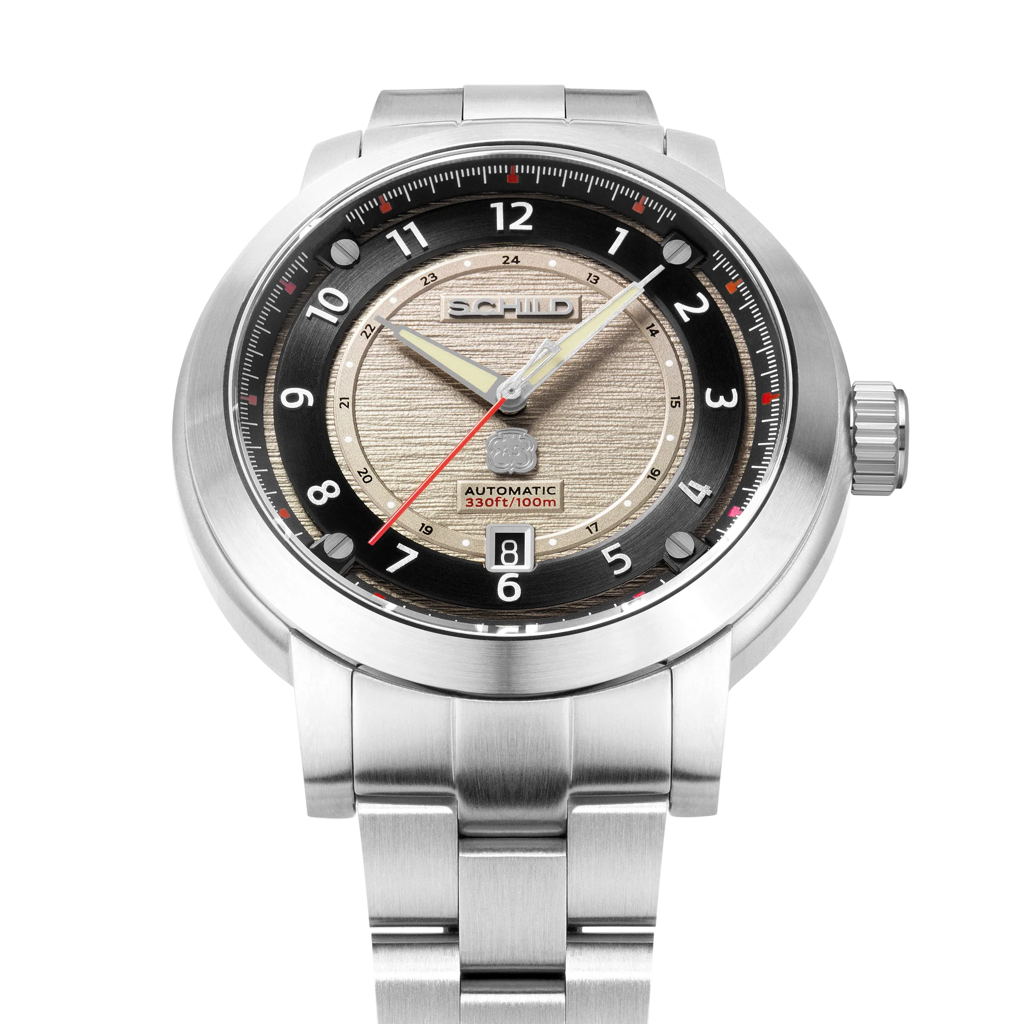 Heinrich Swiss Automatic Limited Edition Watch Winder Set Grey / Stainless Steel | Grey Dial - Image 5