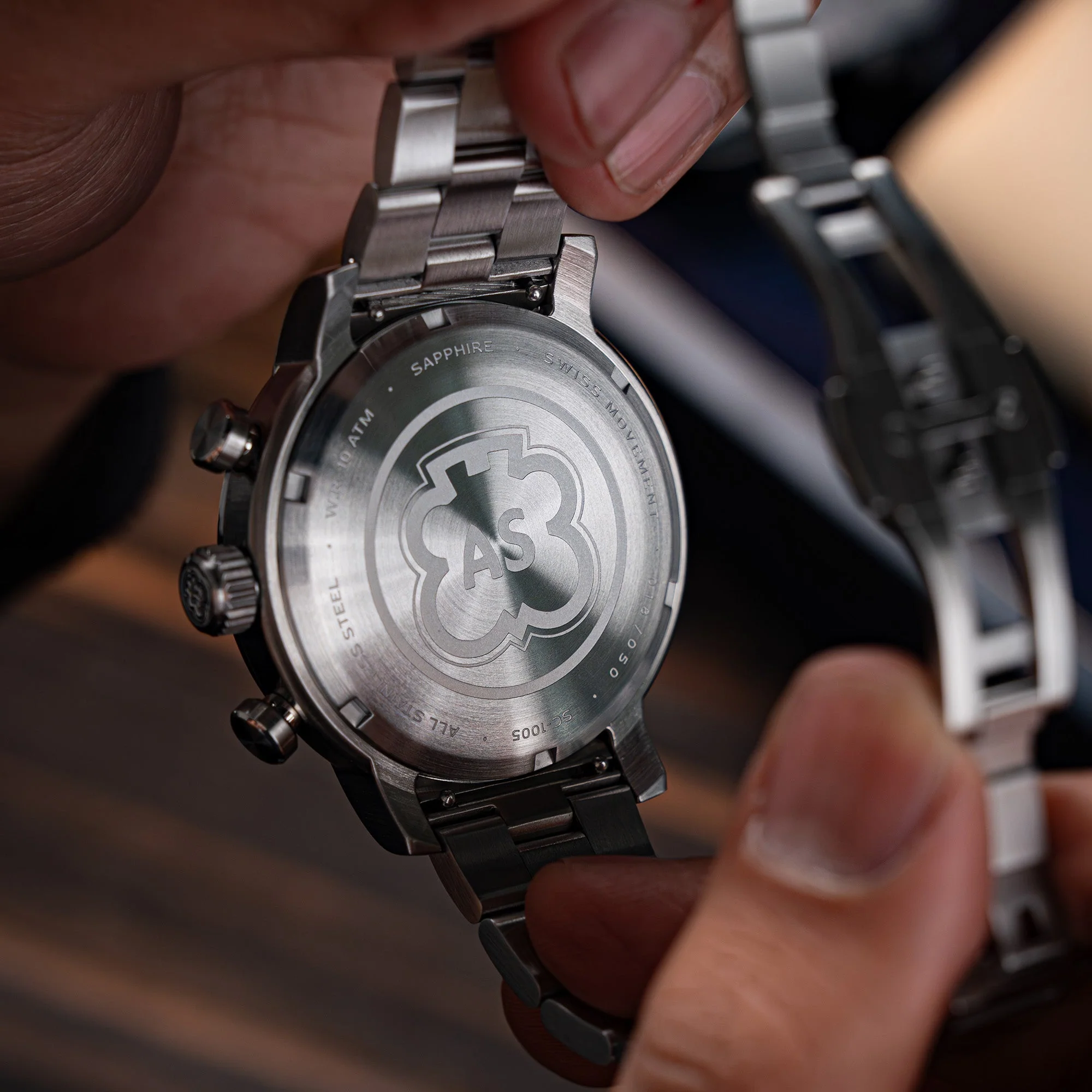 HEINRICH SWISS MULTIFUNCTION LIMITED EDITION LIMITED EDITION BLACK / STAINLESS STEEL | Black Dial - Image 4