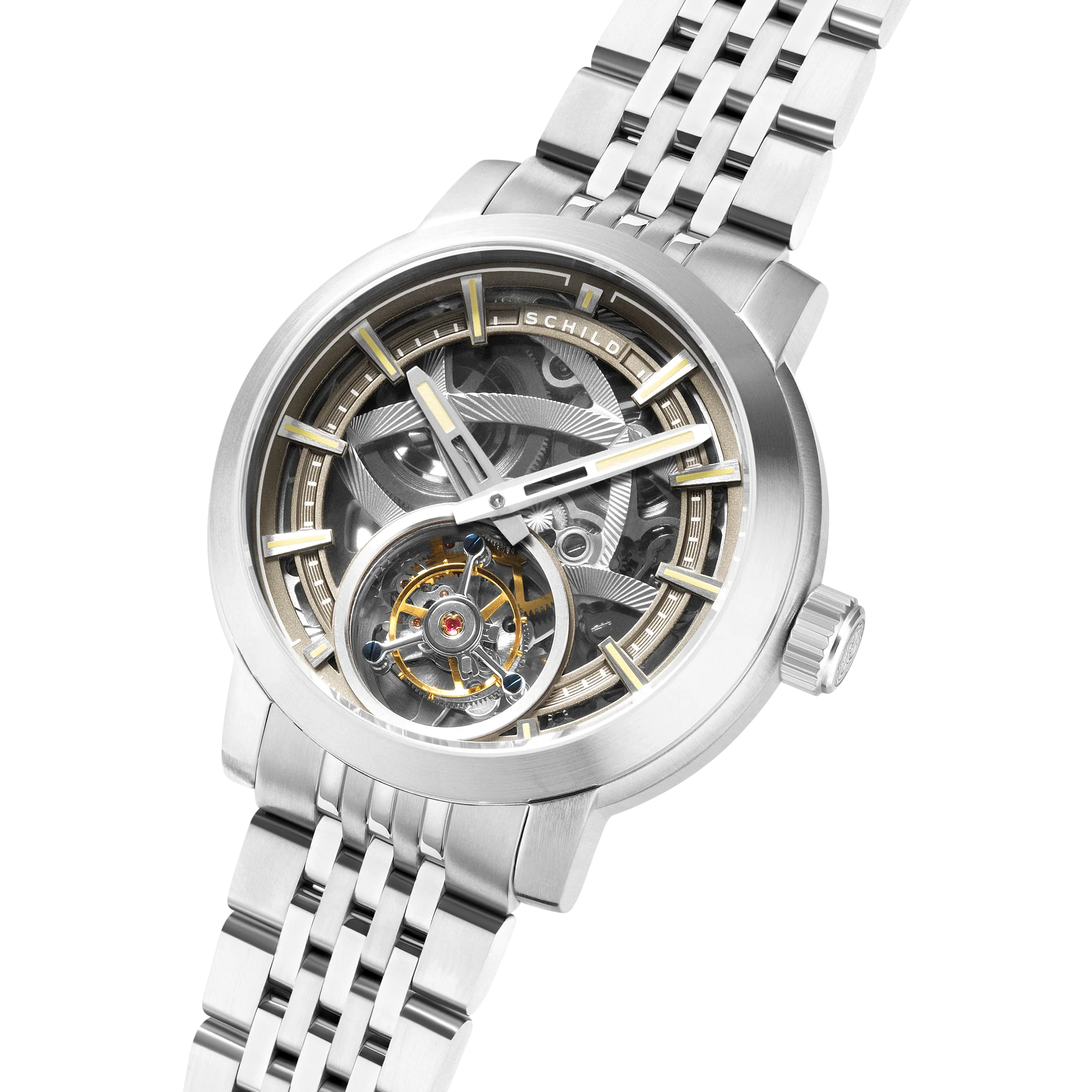 Heinrich Tourbillon Limited Edition Grey / Stainless Steel | Grey Dial - Image 2