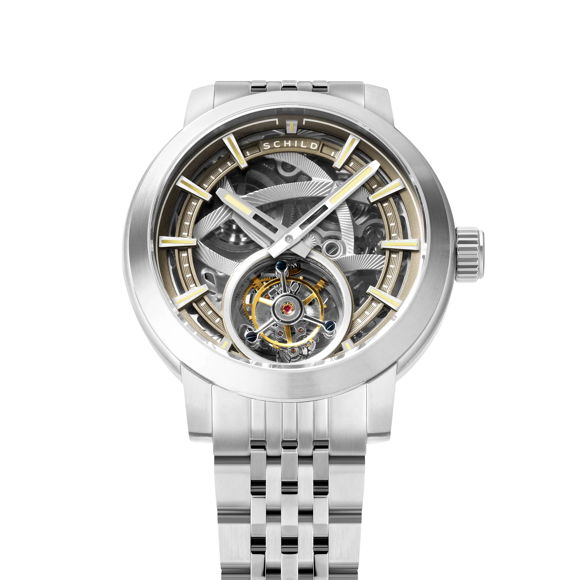 Heinrich Tourbillon Limited Edition Grey / Stainless Steel | Grey Dial - Image 3