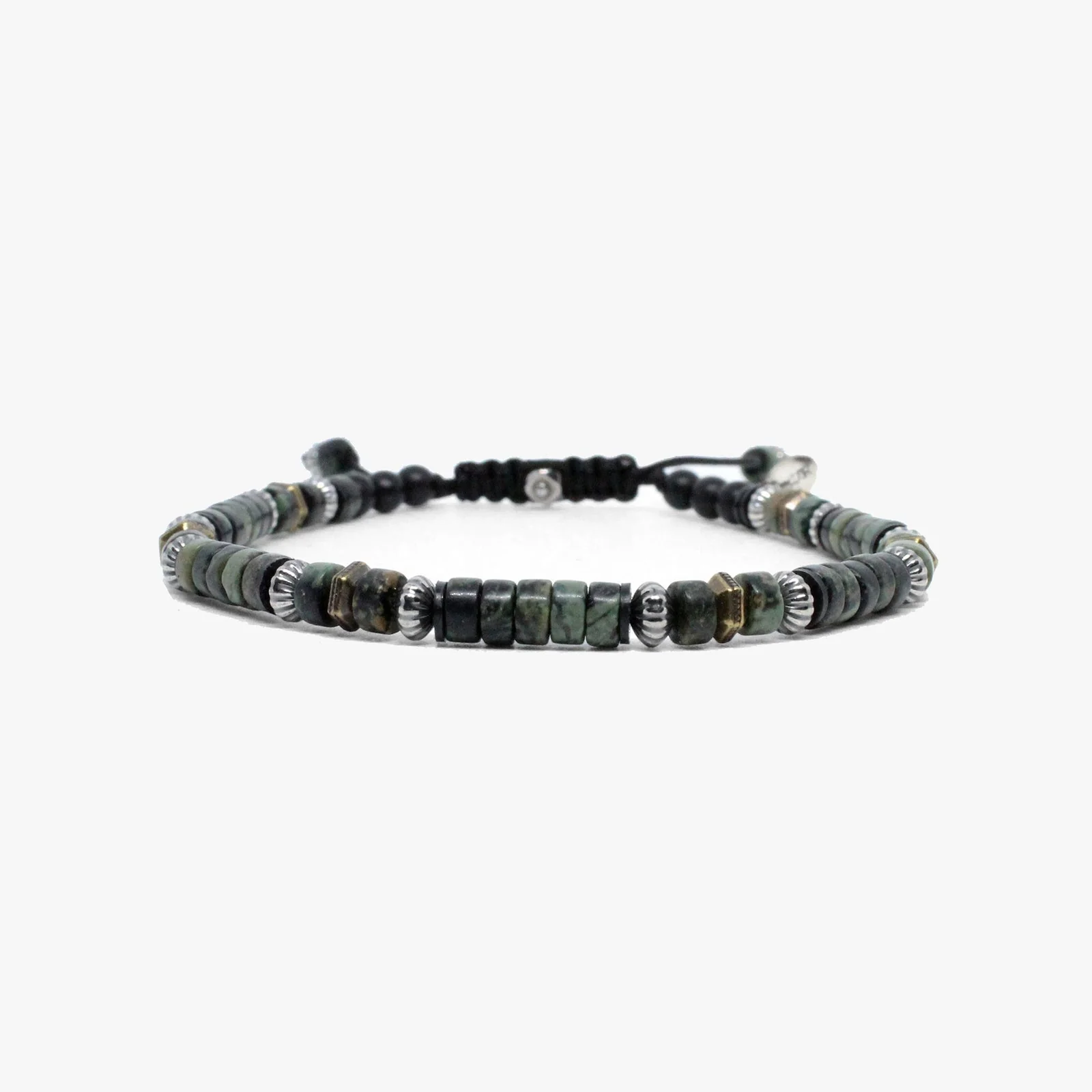 Heishi Green Gemstone | Dial