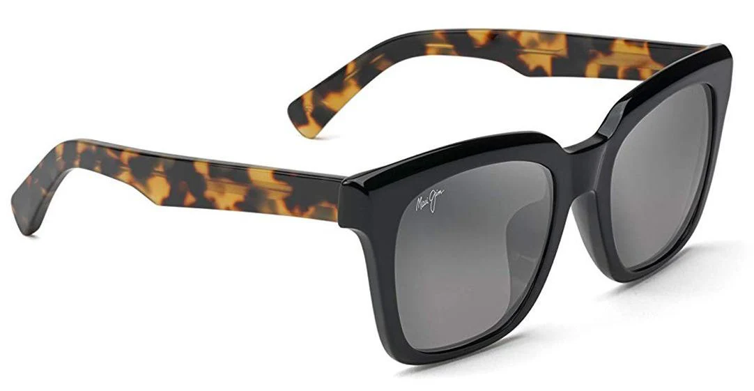 HELICONIA LADIES / BLACK GLOSS WITH TOKYO TORTOISE TEMPLES / NEUTRAL GREY |  Dial - Image 2