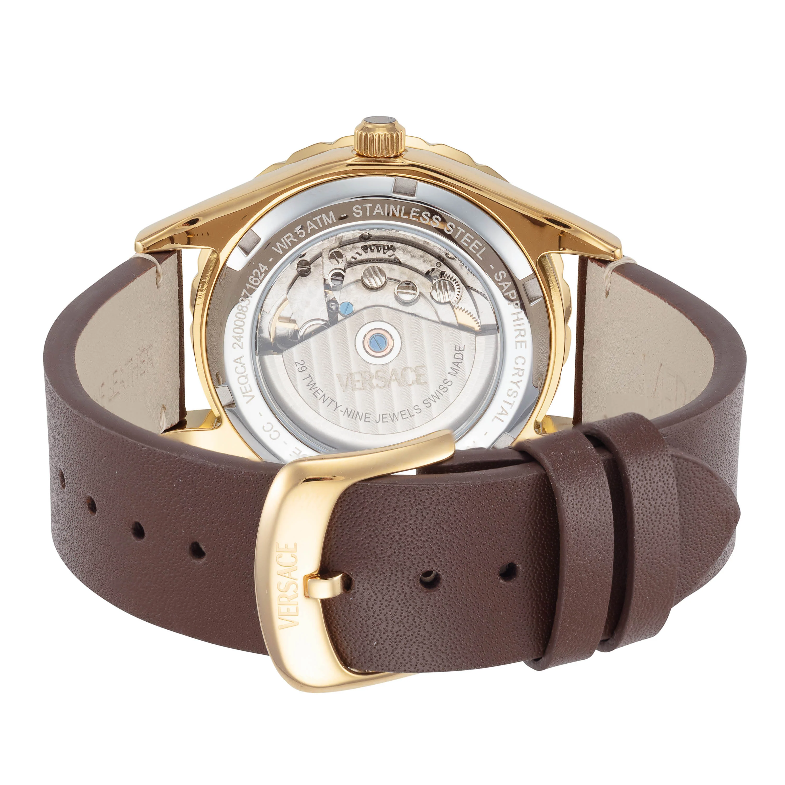 Hellenyium 42mm / Black / Brown | Black Dial - Image 3