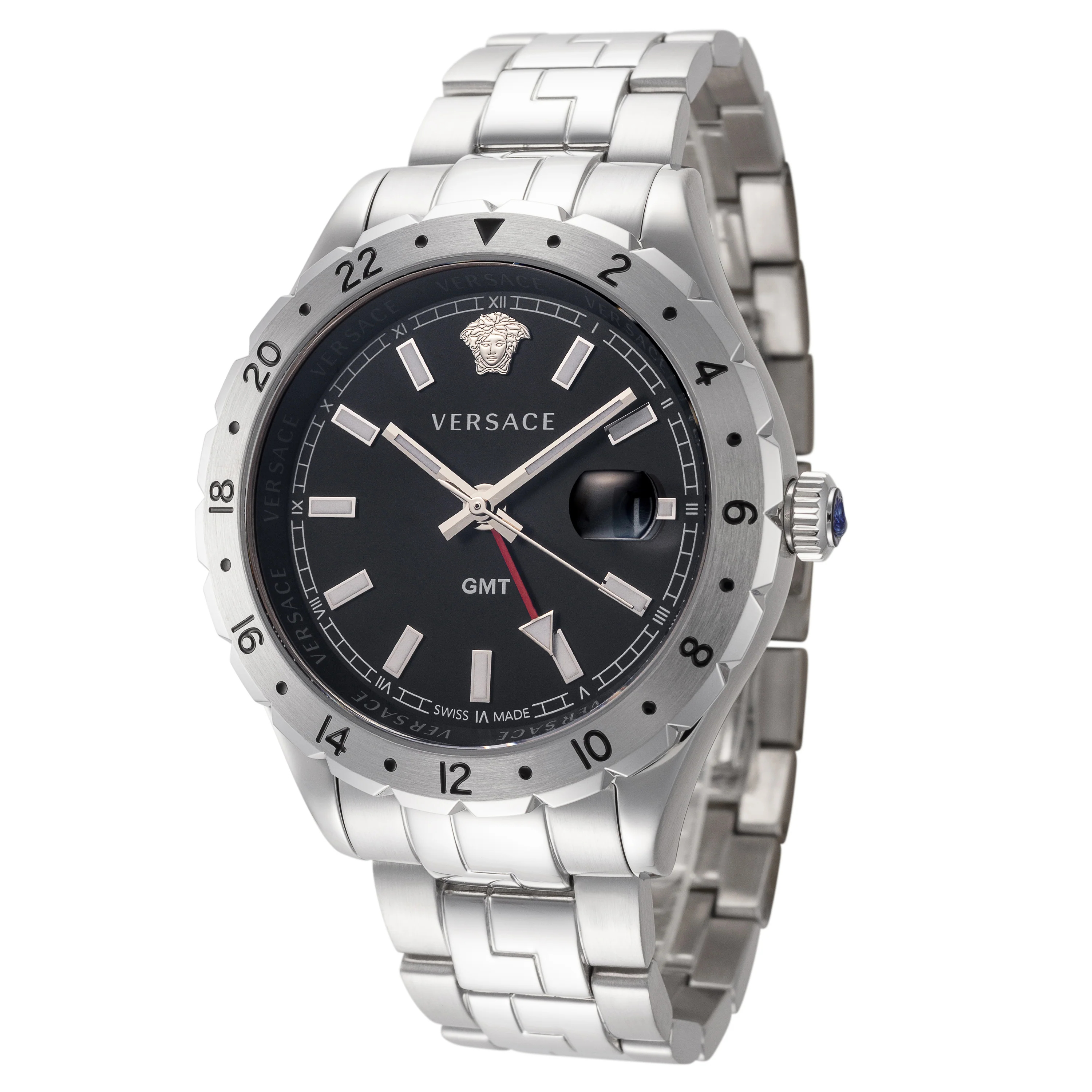 Hellenyium 42mm / Black / Silver | Black Dial
