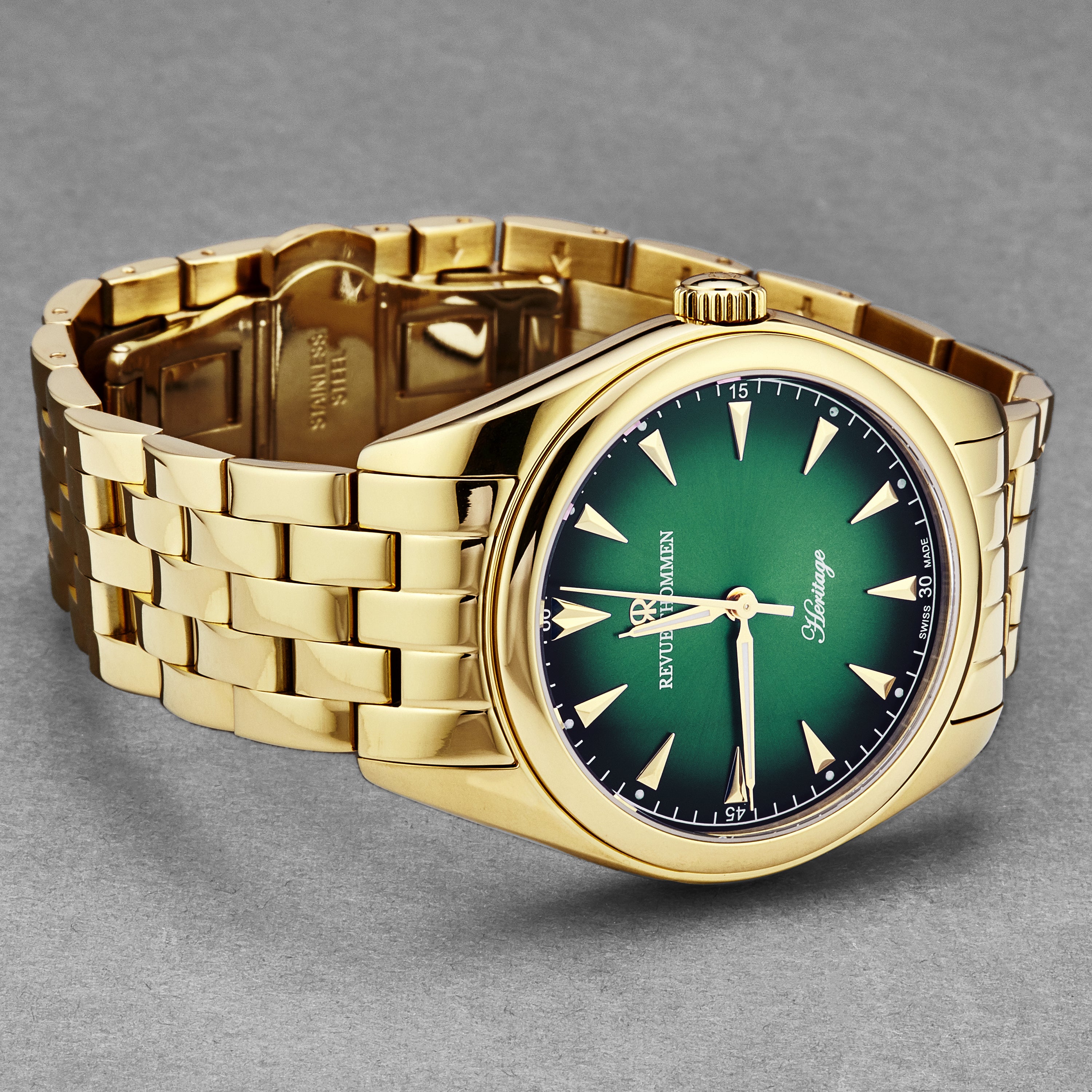 Heritage 21010.2114 / Green | Green Dial - Image 2