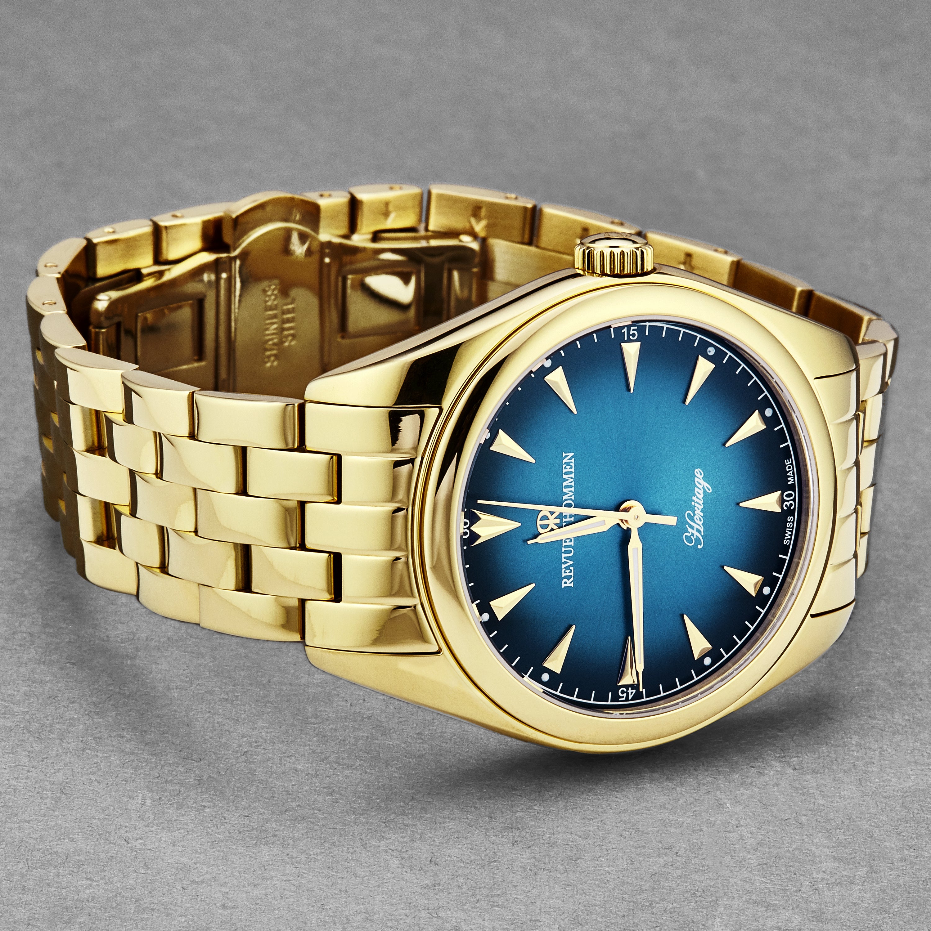 Heritage 21010.2115 / Blue | Blue Dial - Image 2