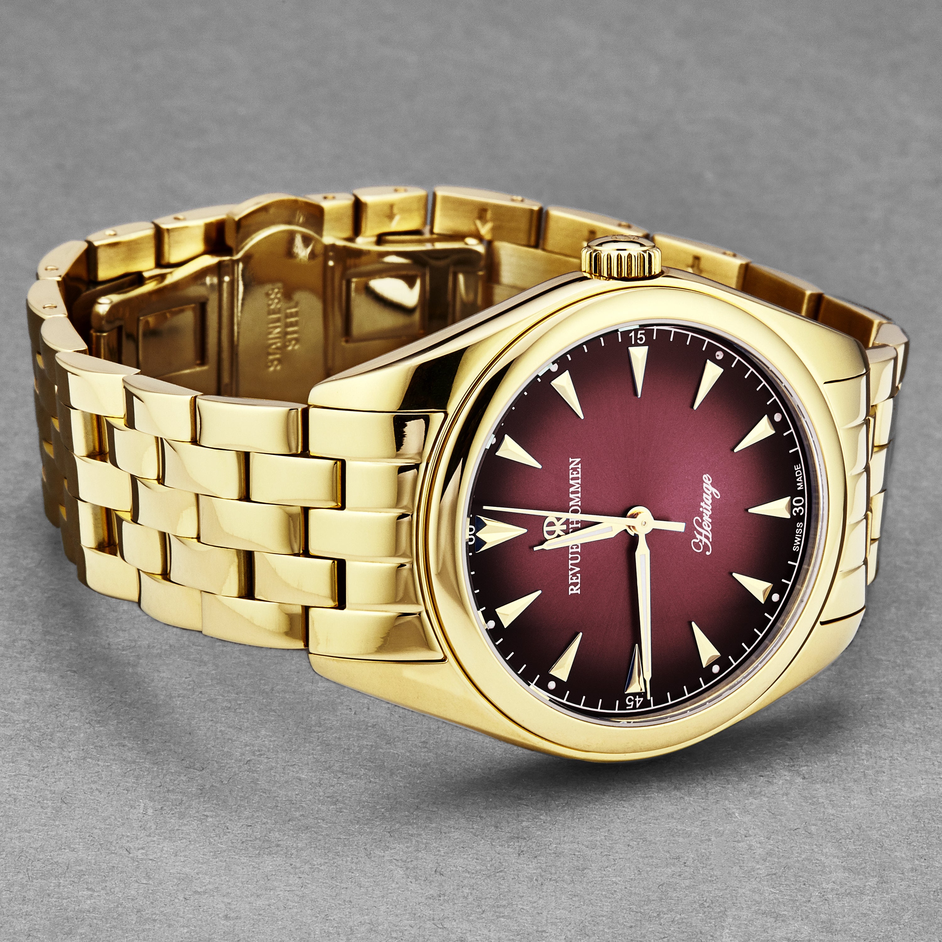 Heritage 21010.2116 / Burgundy | Red Dial - Image 2