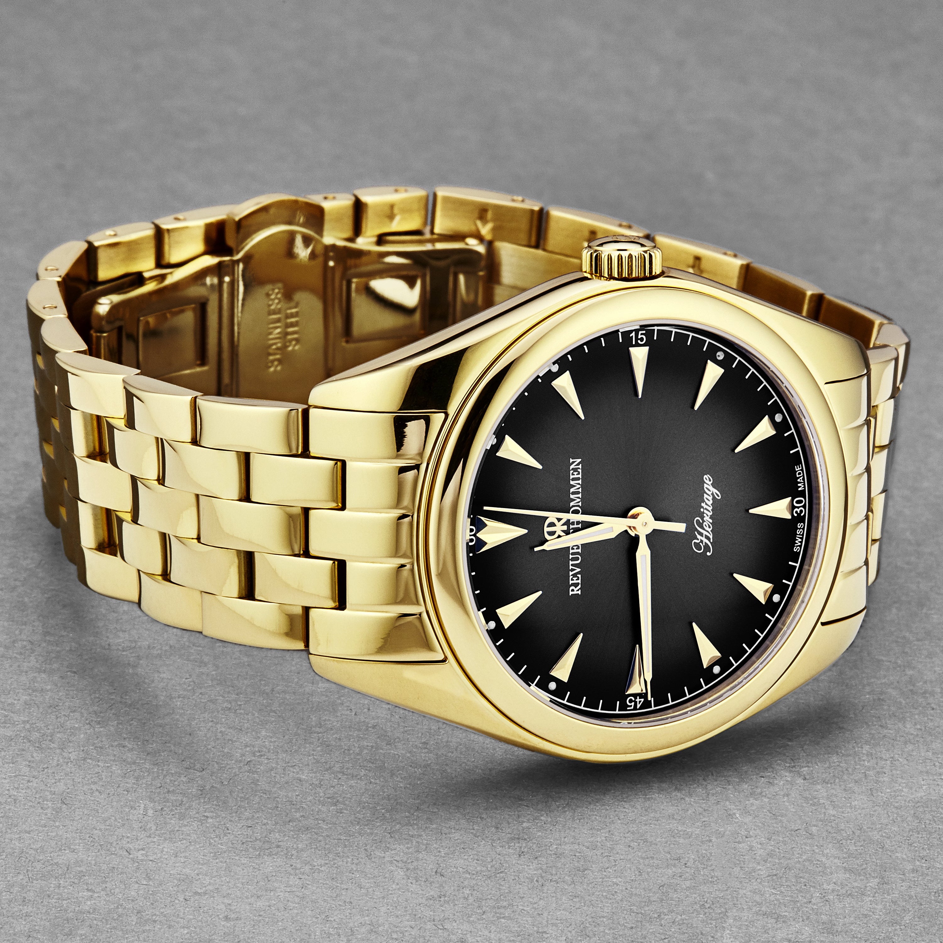 Heritage 21010.2117 / Black | Black Dial - Image 2
