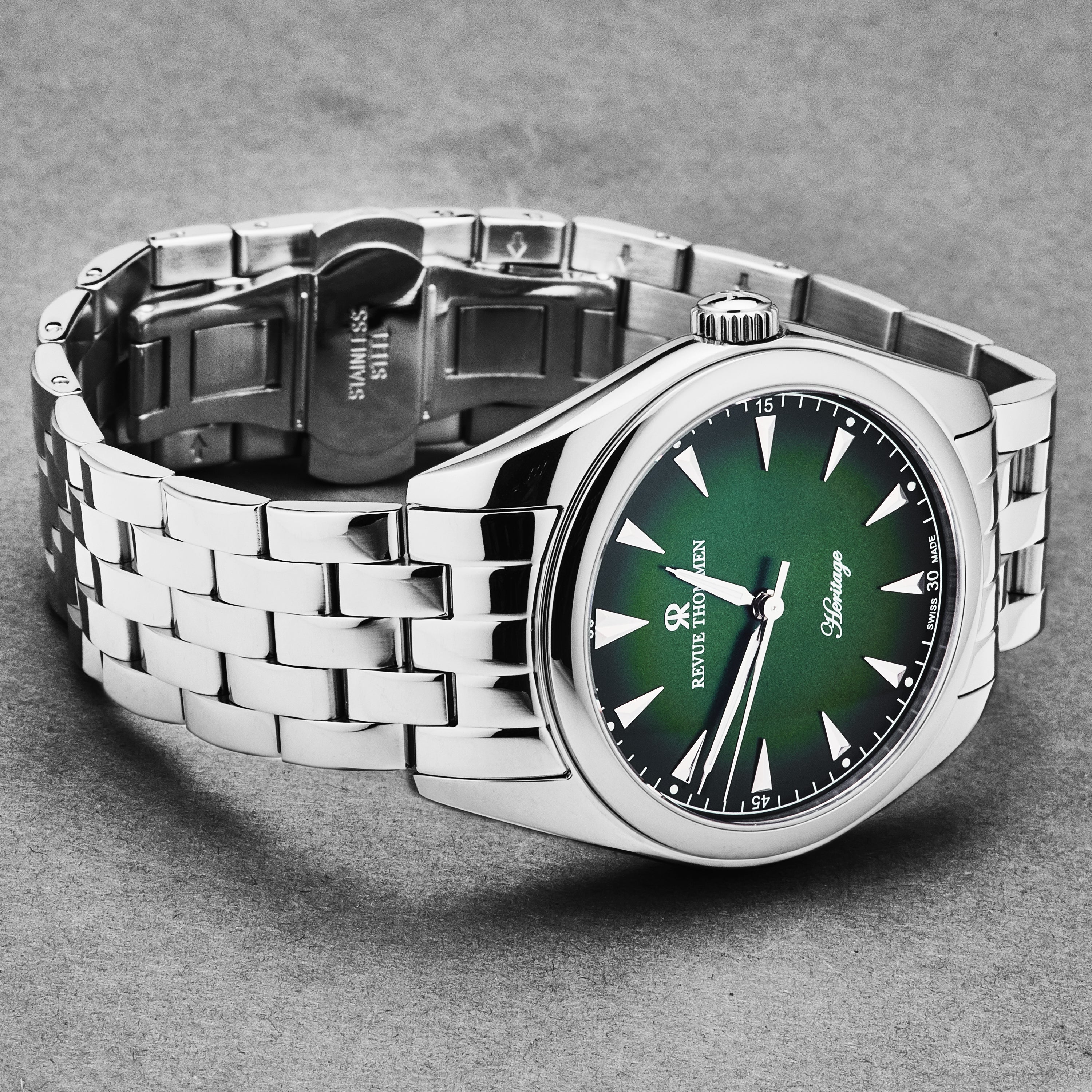 Heritage 21010.2134 / Green | Green Dial - Image 2