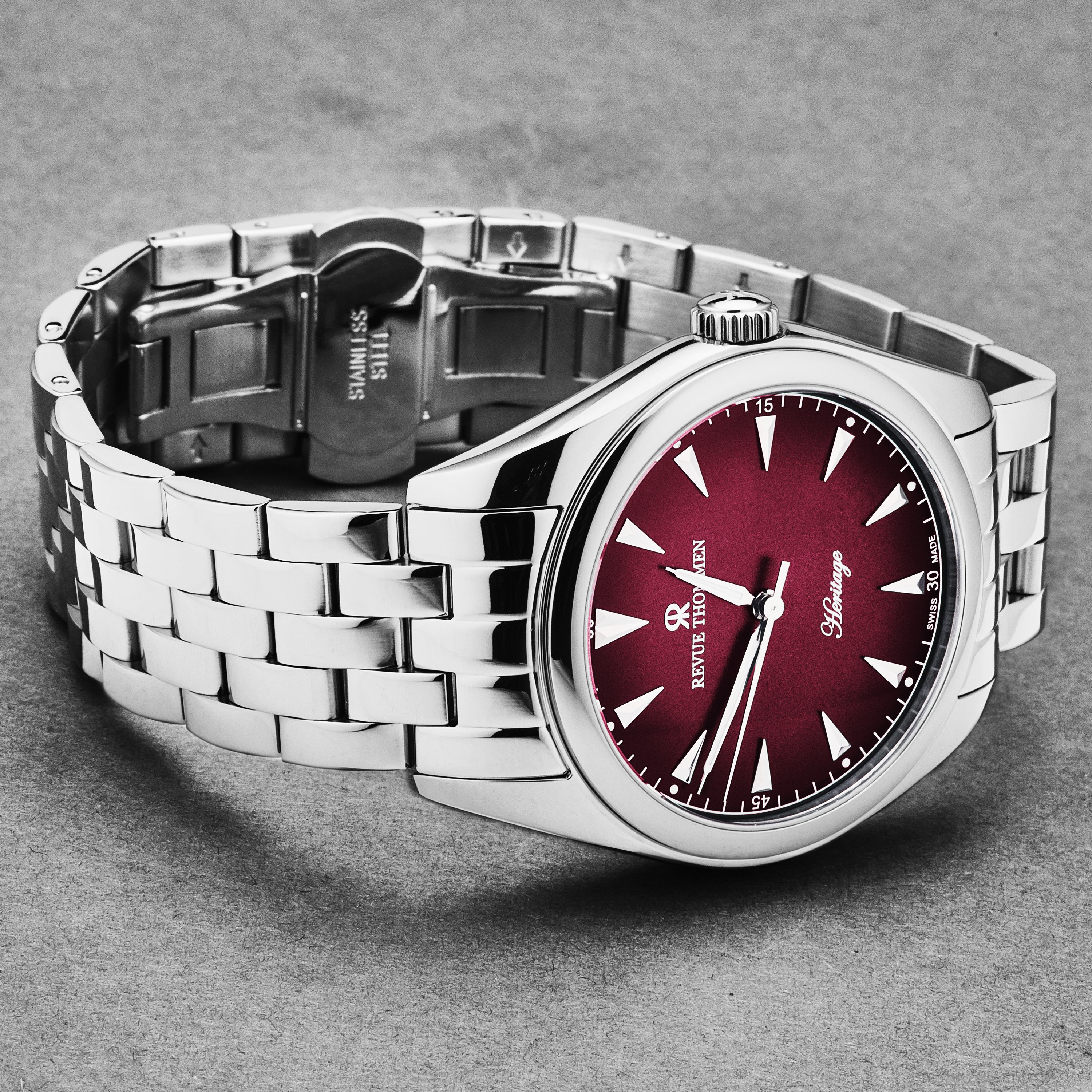 Heritage 21010.2136 / Red | Red Dial - Image 2
