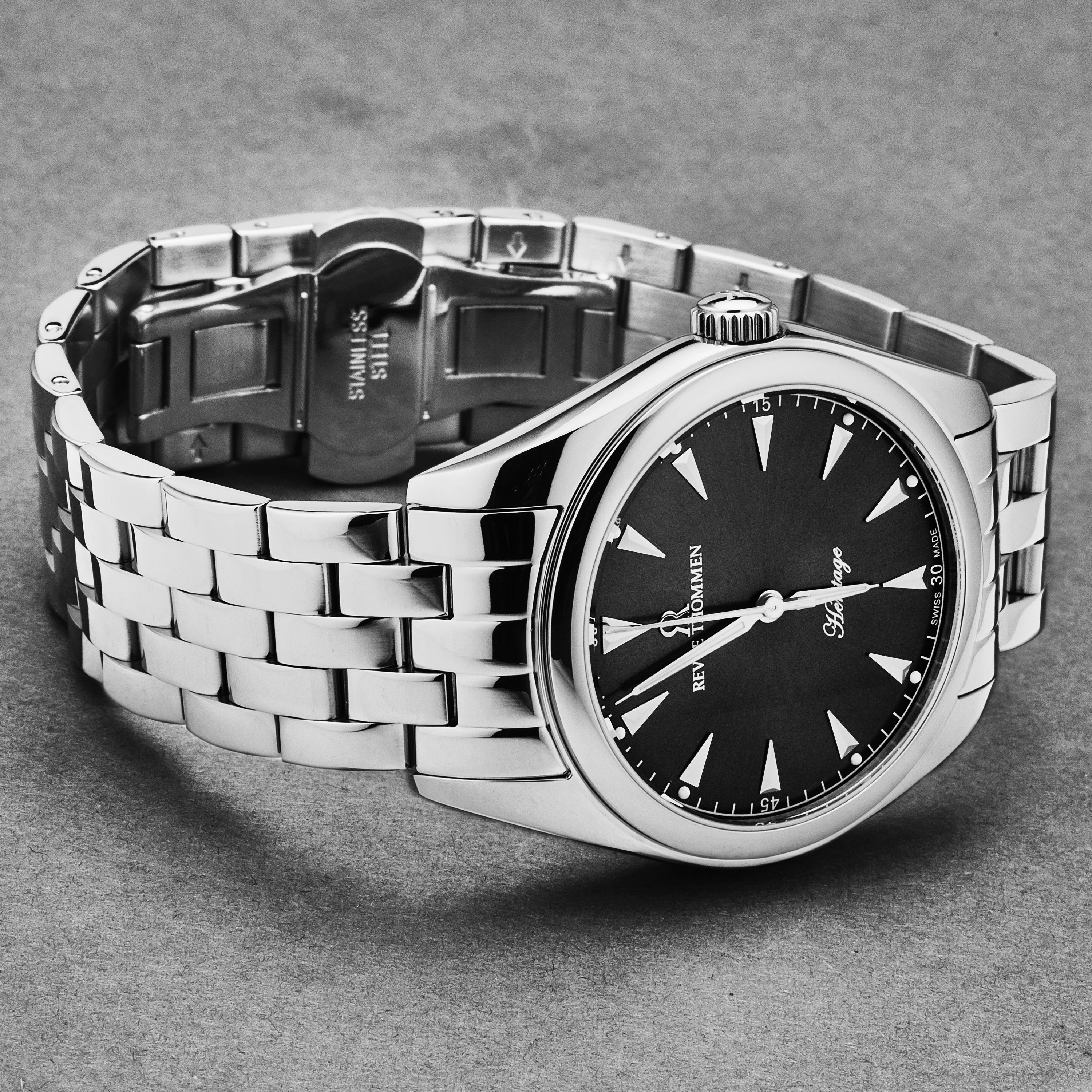 Heritage 21010.2138 / Black | Black Dial - Image 2
