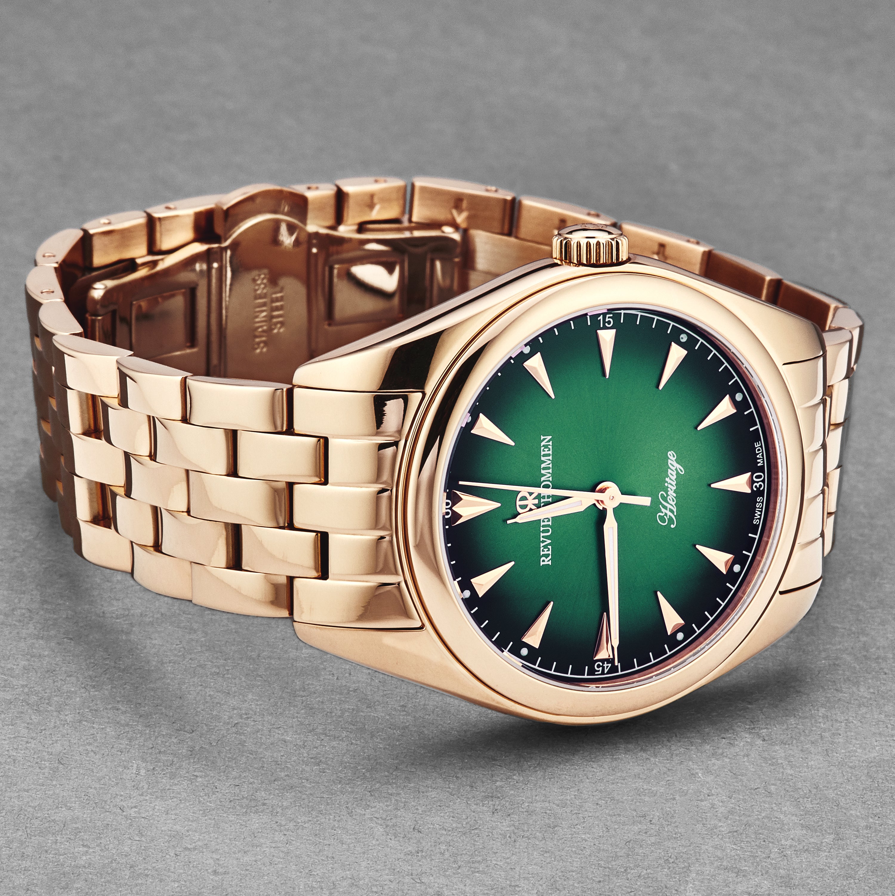 Heritage 21010.2164 / Green | Green Dial - Image 2