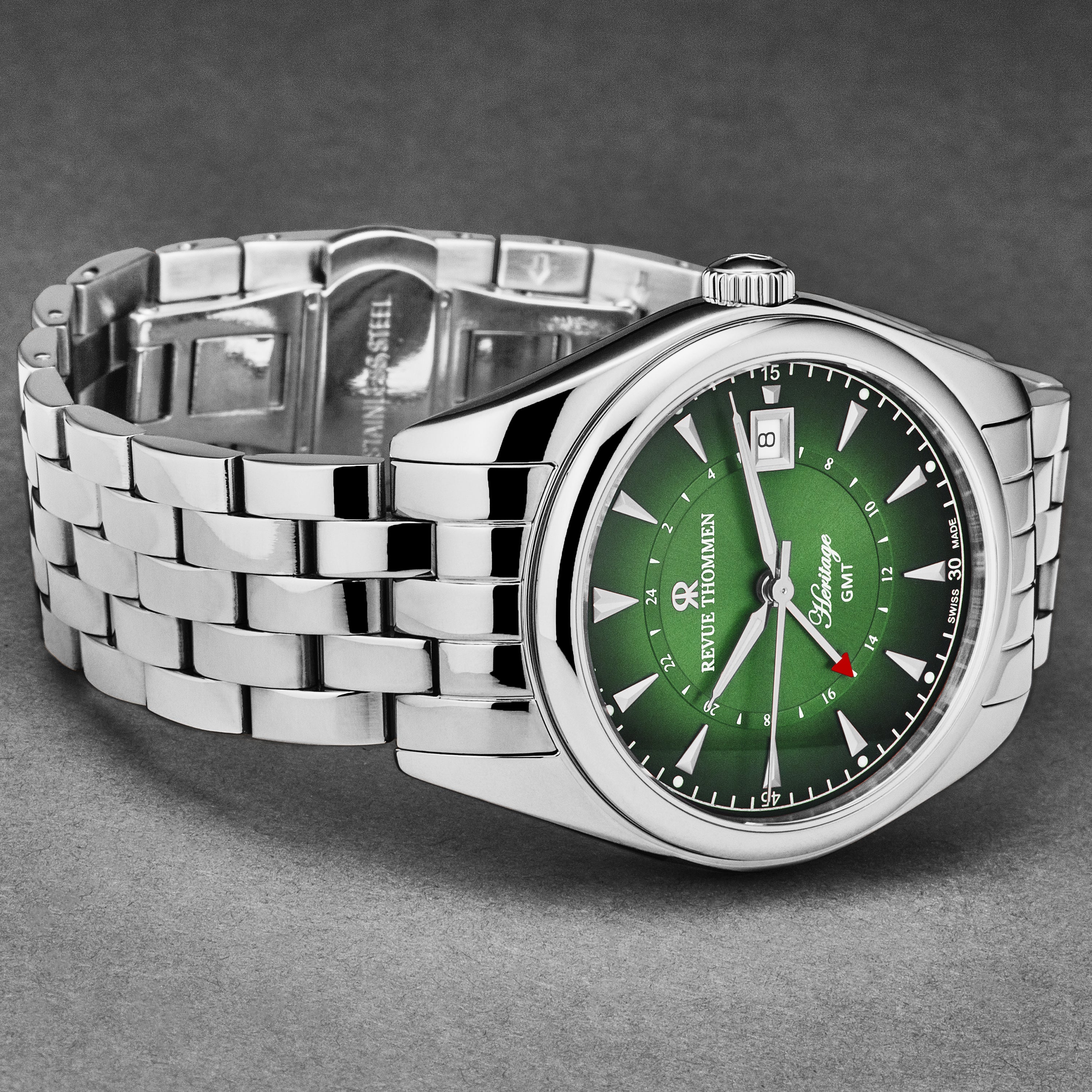 Heritage 21010.2334 / Green | Green Dial - Image 2