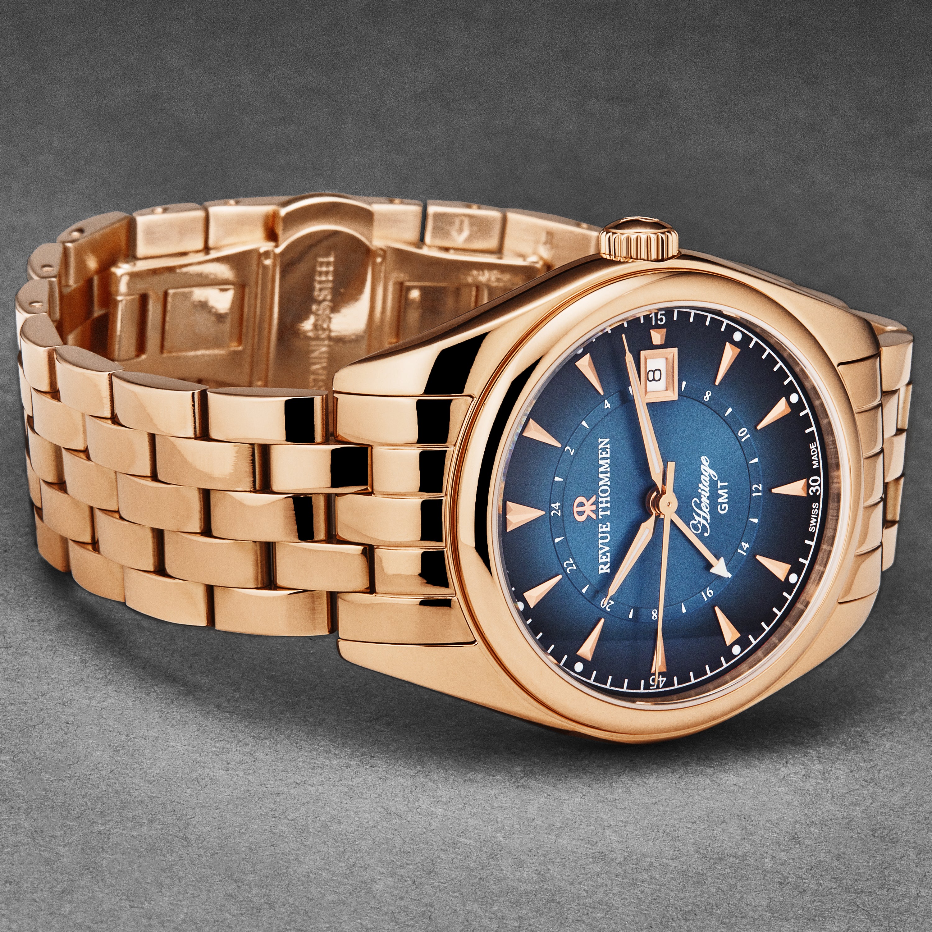 Heritage 21010.2365 / Blue | Blue Dial - Image 2
